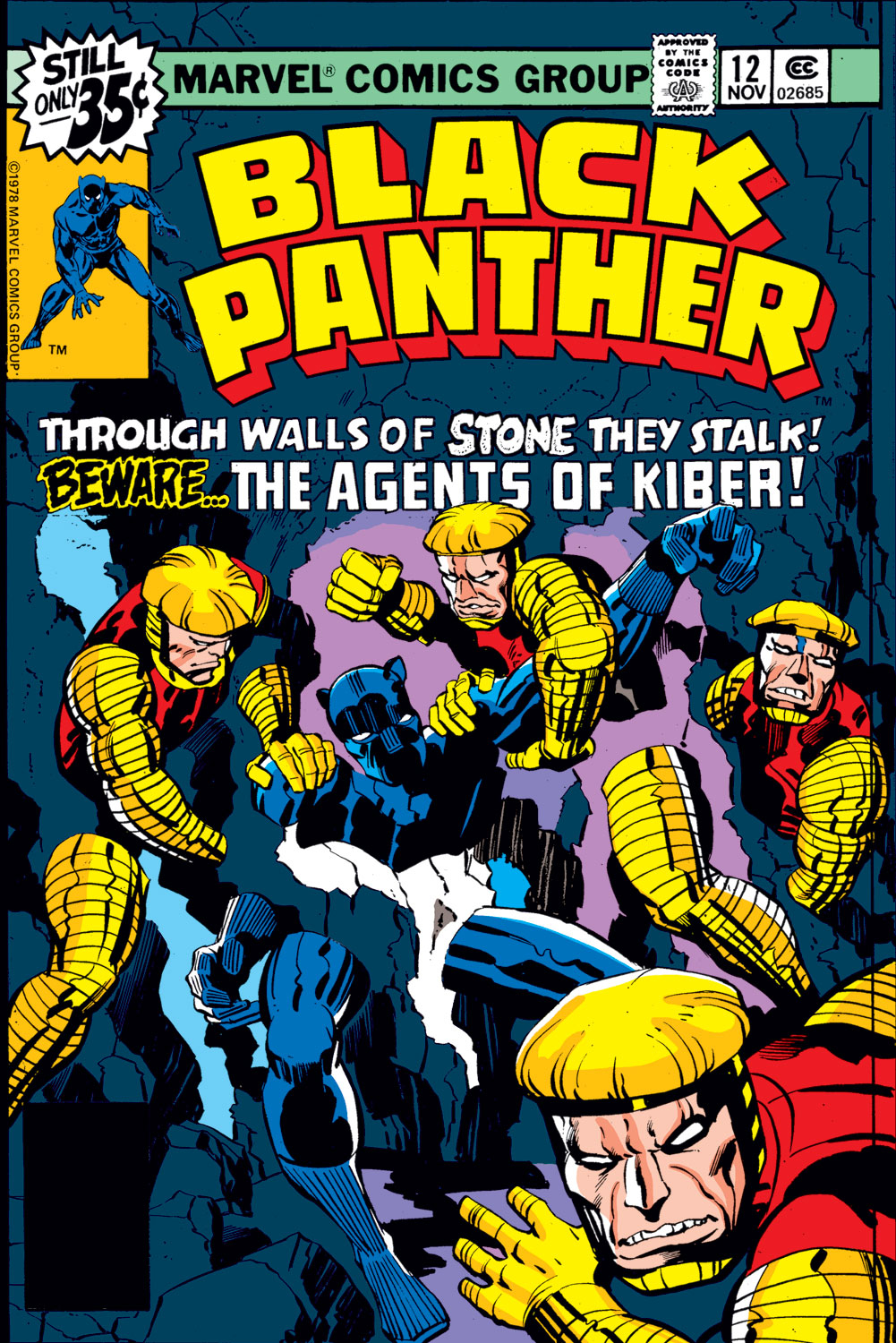 Read online Black Panther (1977) comic -  Issue #12 - 1