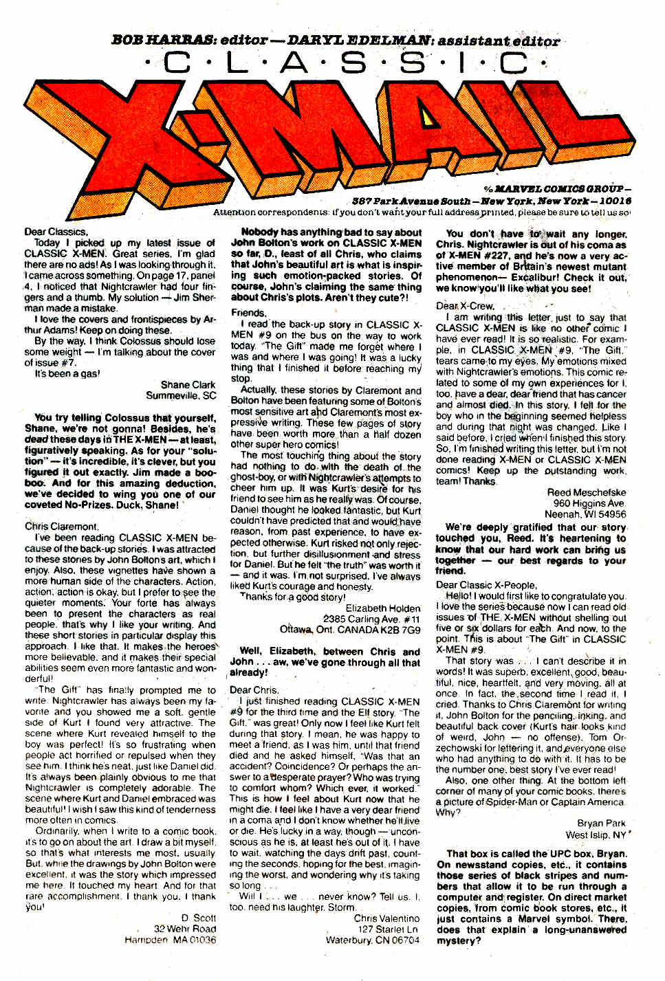 Read online Classic X-Men comic -  Issue #23 - 34