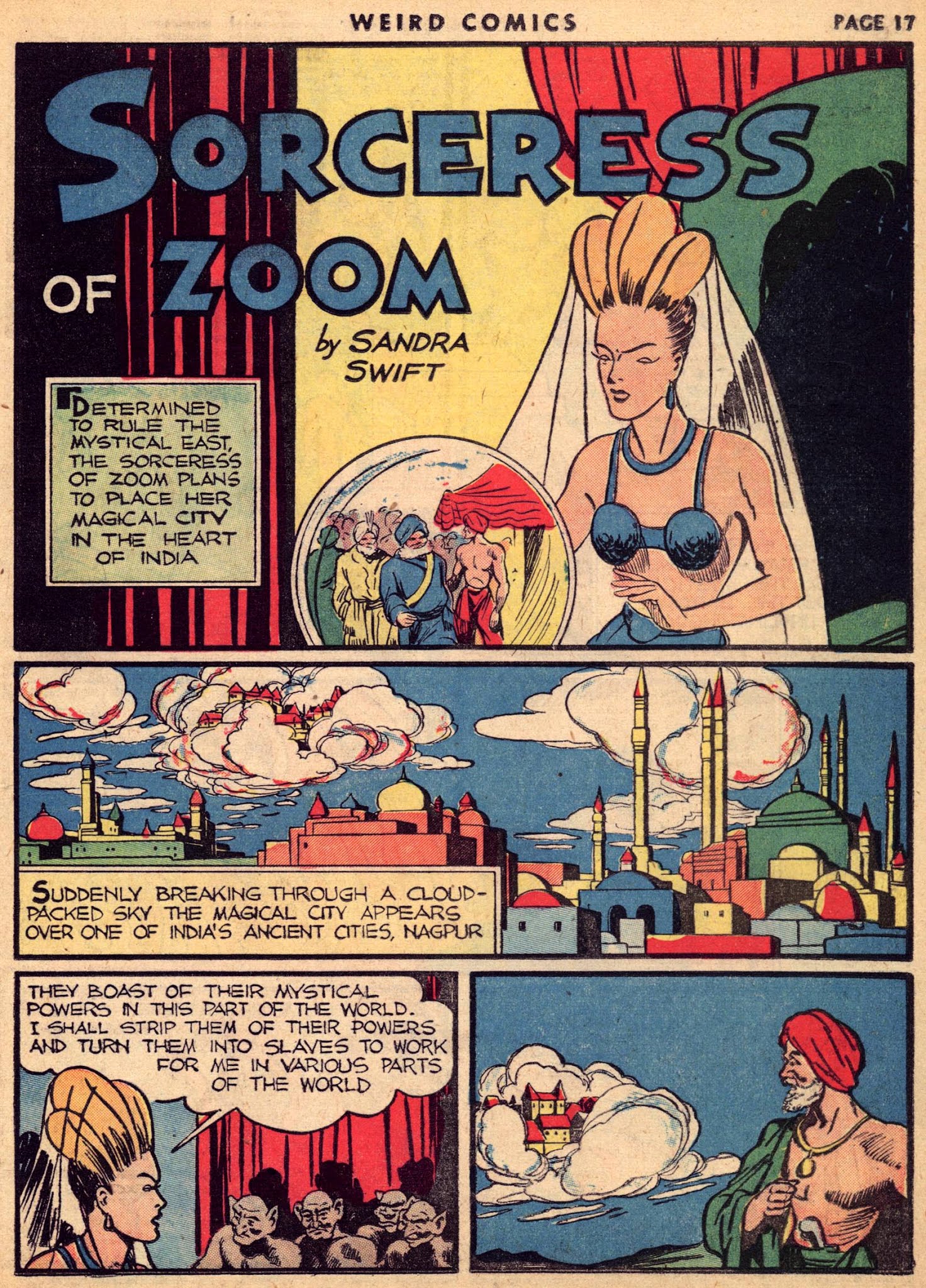 Read online Weird Comics comic -  Issue #5 - 19