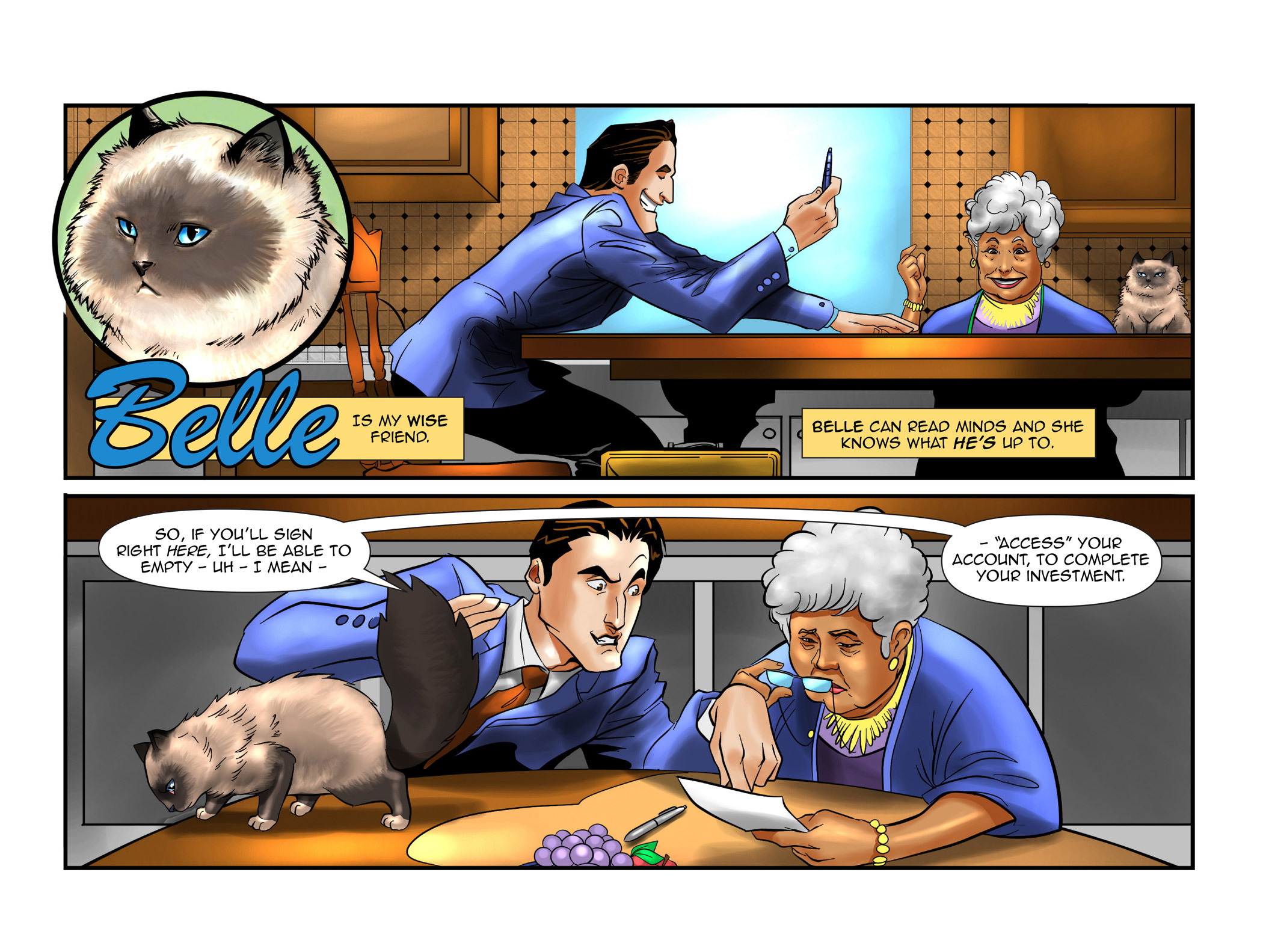 Read online Hero Cats comic -  Issue #1 - 8