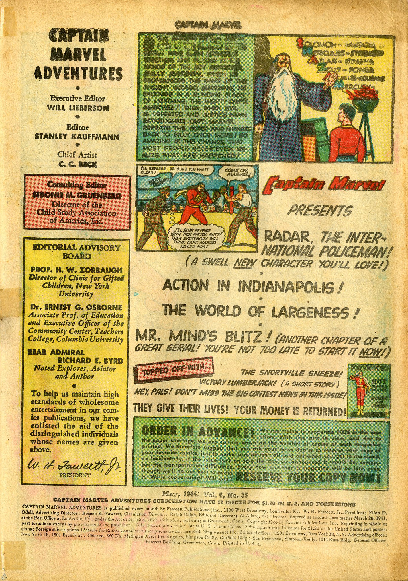 Read online Captain Marvel Adventures comic -  Issue #35 - 3