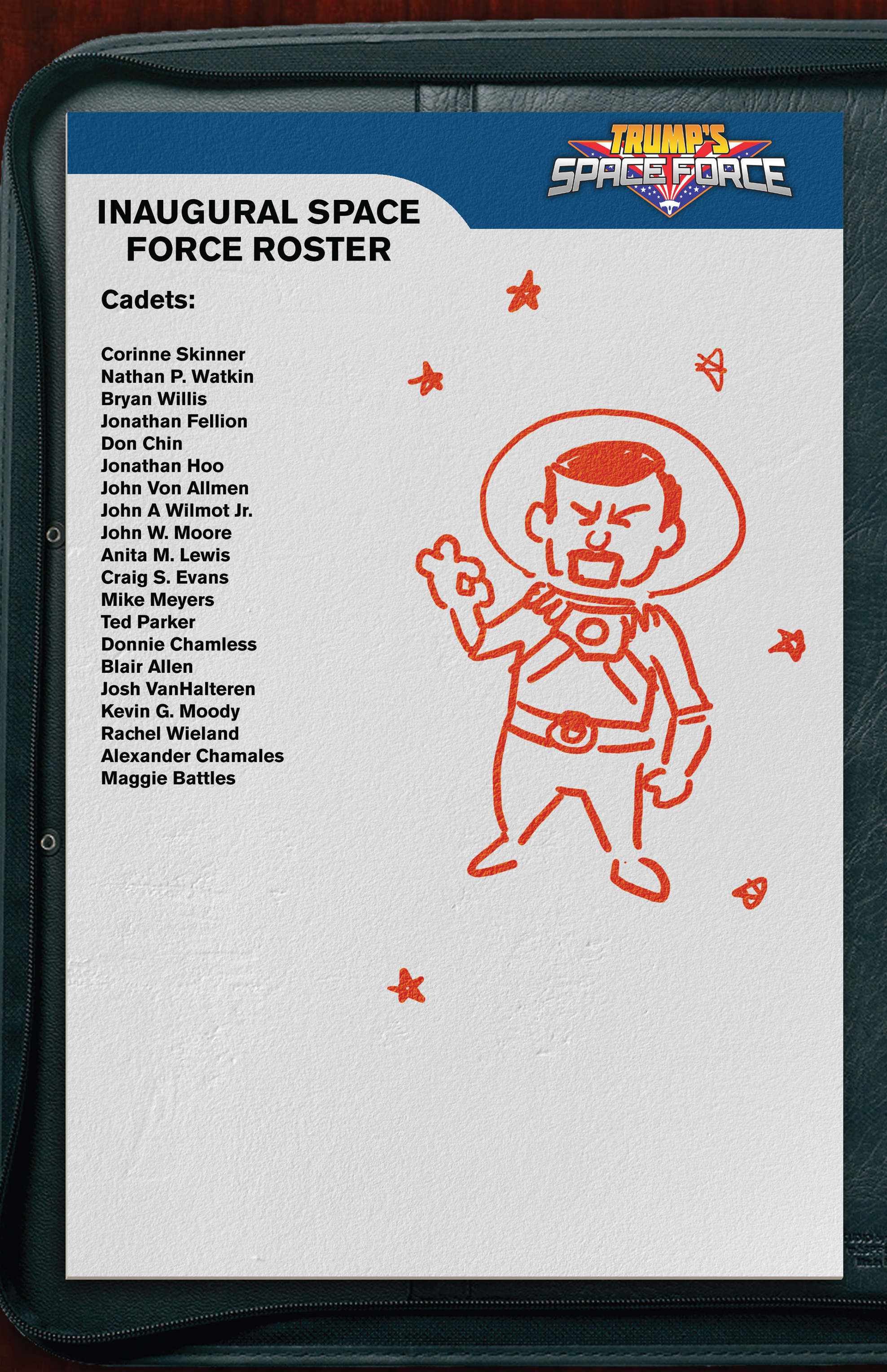 Read online Trump's Space Force comic -  Issue # Full - 40