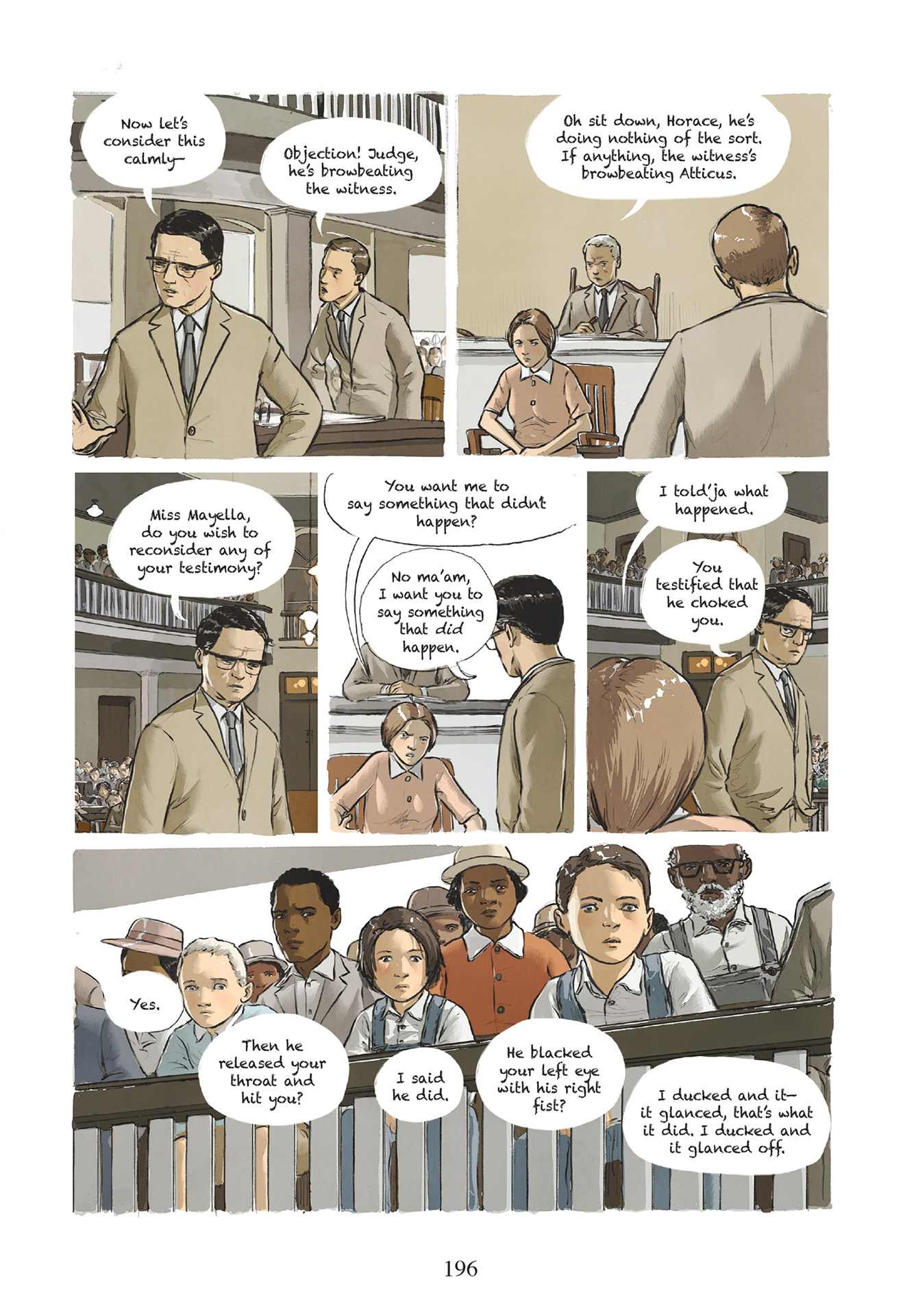 Read online To Kill a Mockingbird: A Graphic Novel comic -  Issue # TPB (Part 3) - 10
