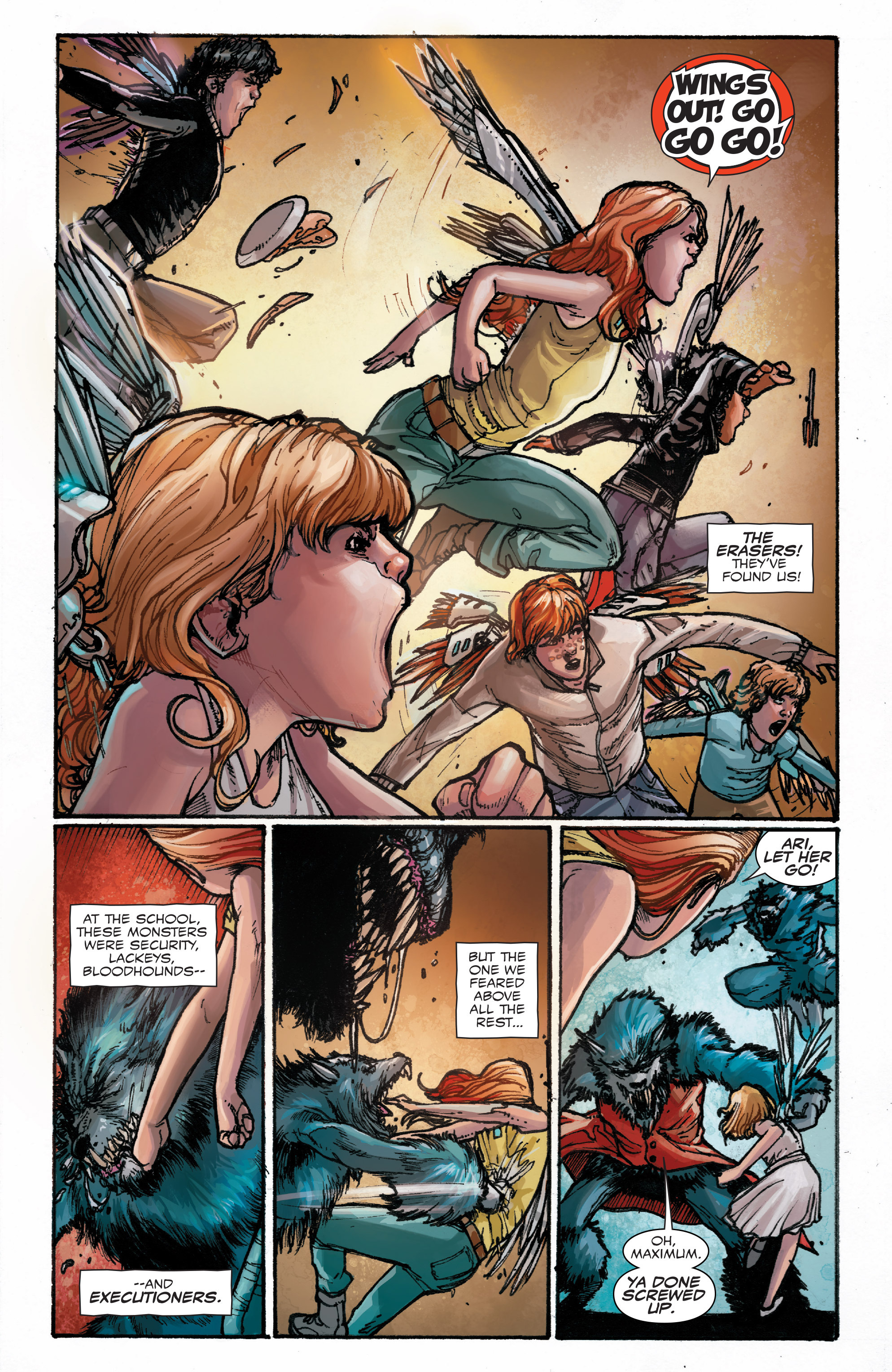 Read online James Patterson's Max Ride - First Flight comic -  Issue #1 - 10