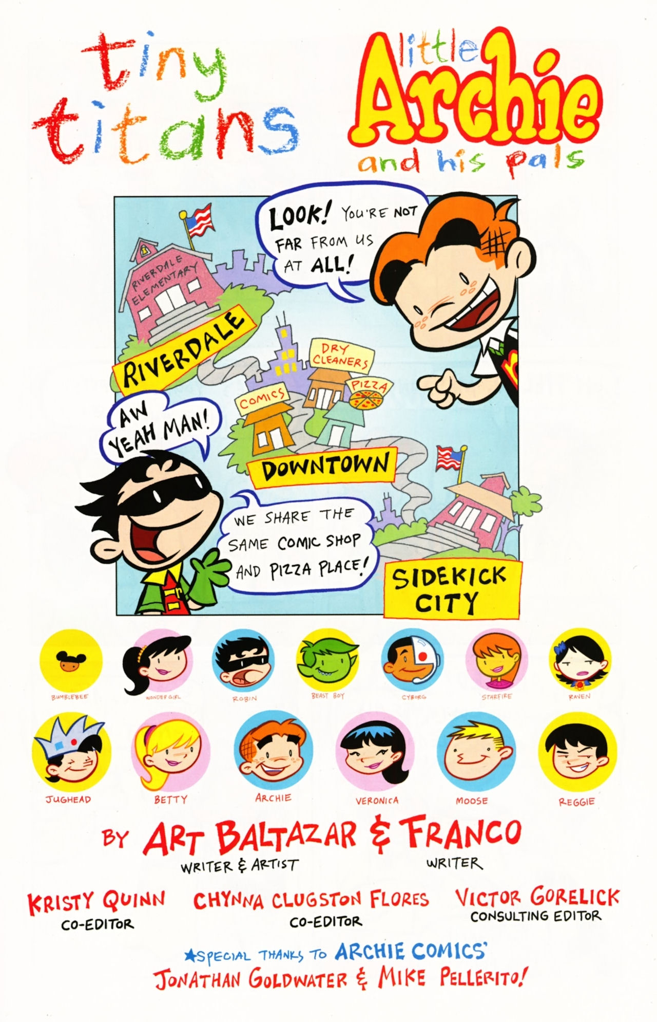 Read online Tiny Titans/Little Archie comic -  Issue #1 - 3