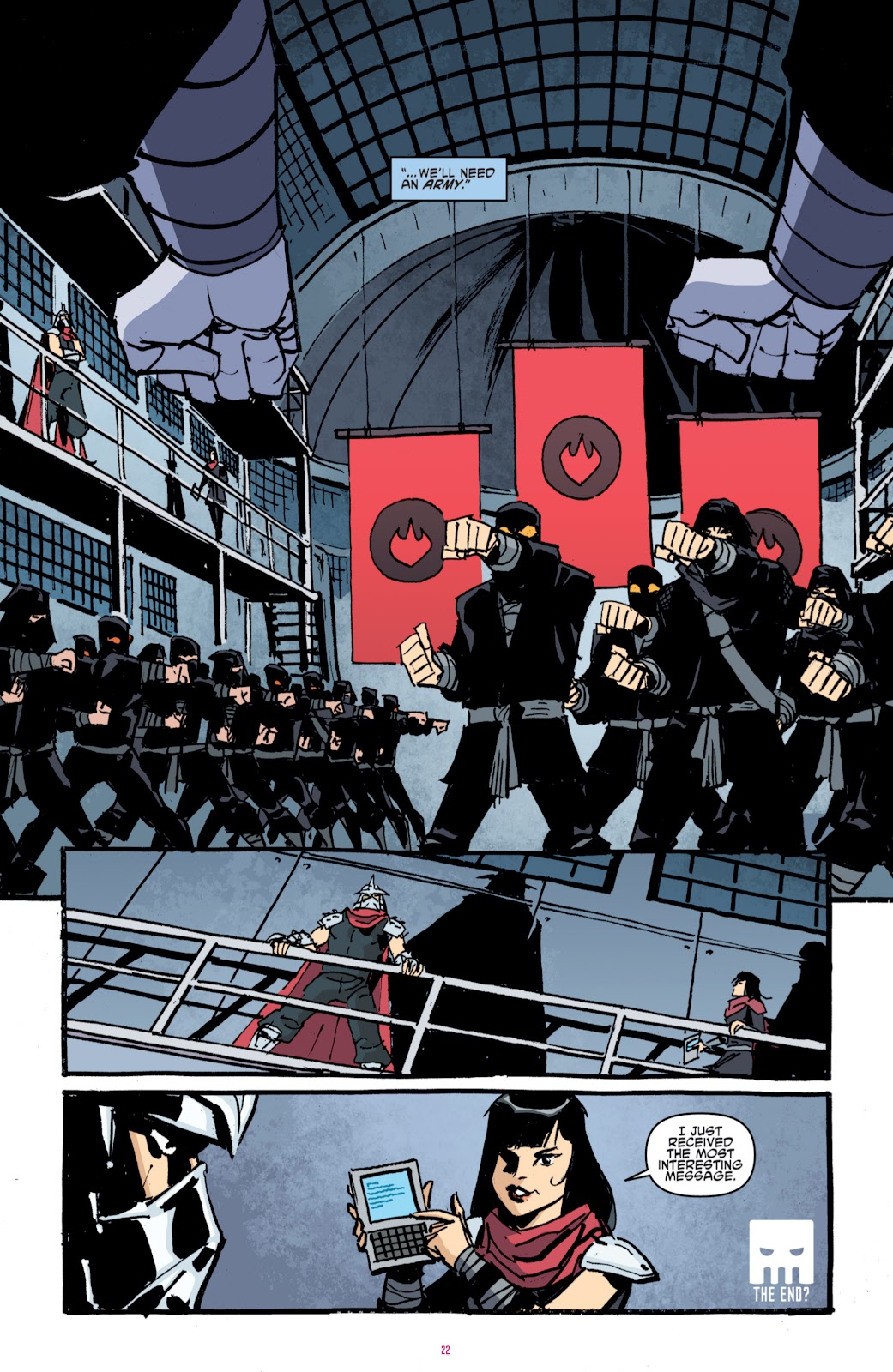 Teenage Mutant Ninja Turtles Utrom Empire issue 3 - Page 24