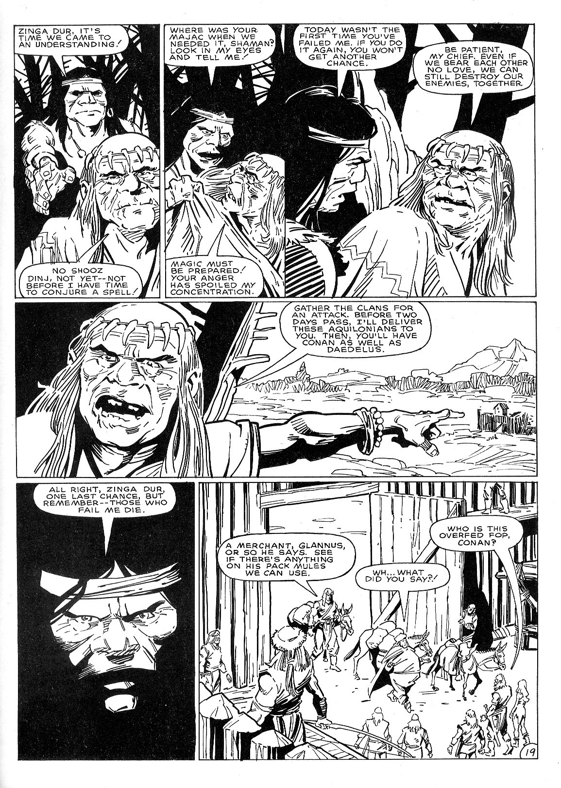 Read online The Savage Sword Of Conan comic -  Issue #143 - 25