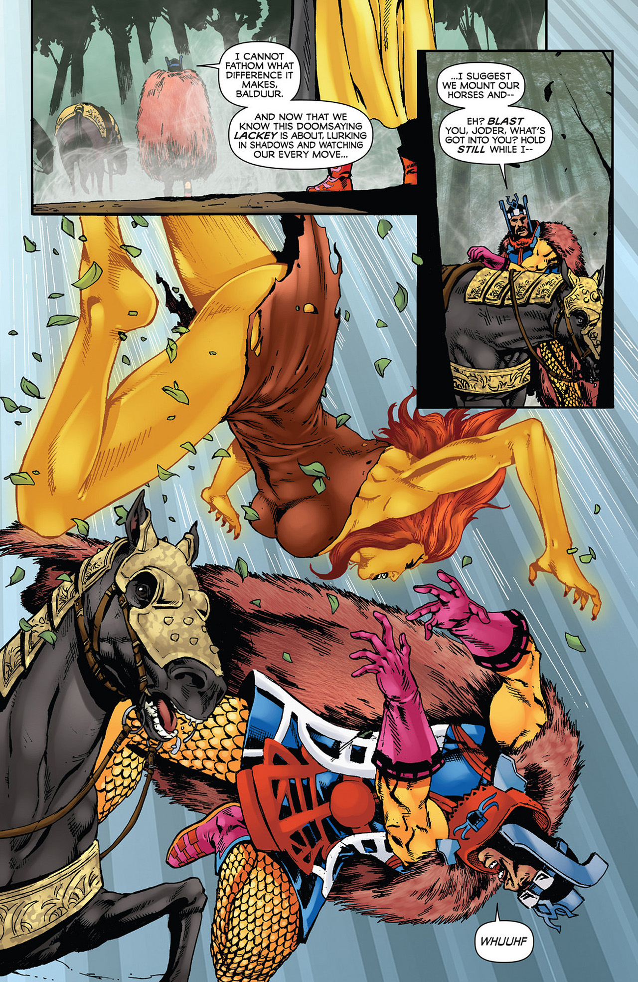 Read online Kirby: Genesis - Dragonsbane comic -  Issue #3 - 10