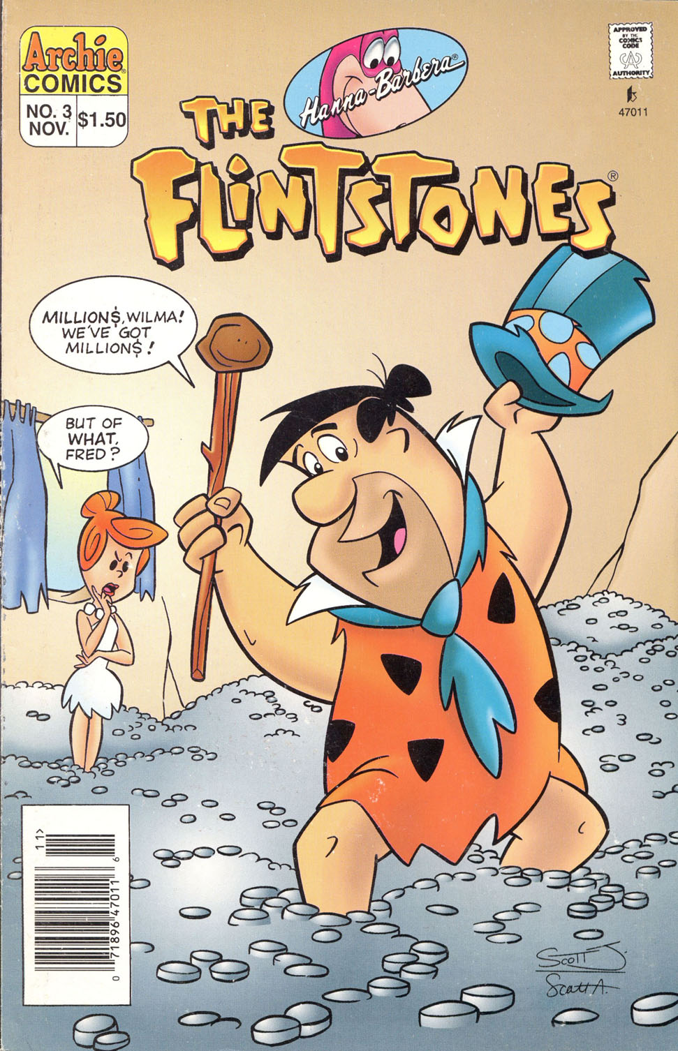 Read online The Flintstones (1995) comic -  Issue #3 - 1