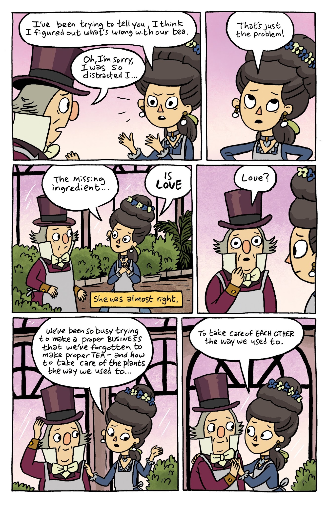 Read online Over the Garden Wall (2016) comic -  Issue #20 - 21
