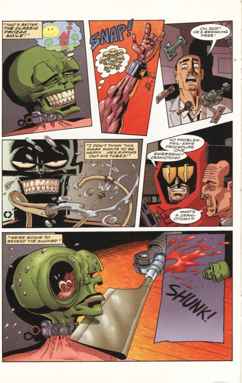 Read online The Mask/Marshal Law comic -  Issue #1 - 14