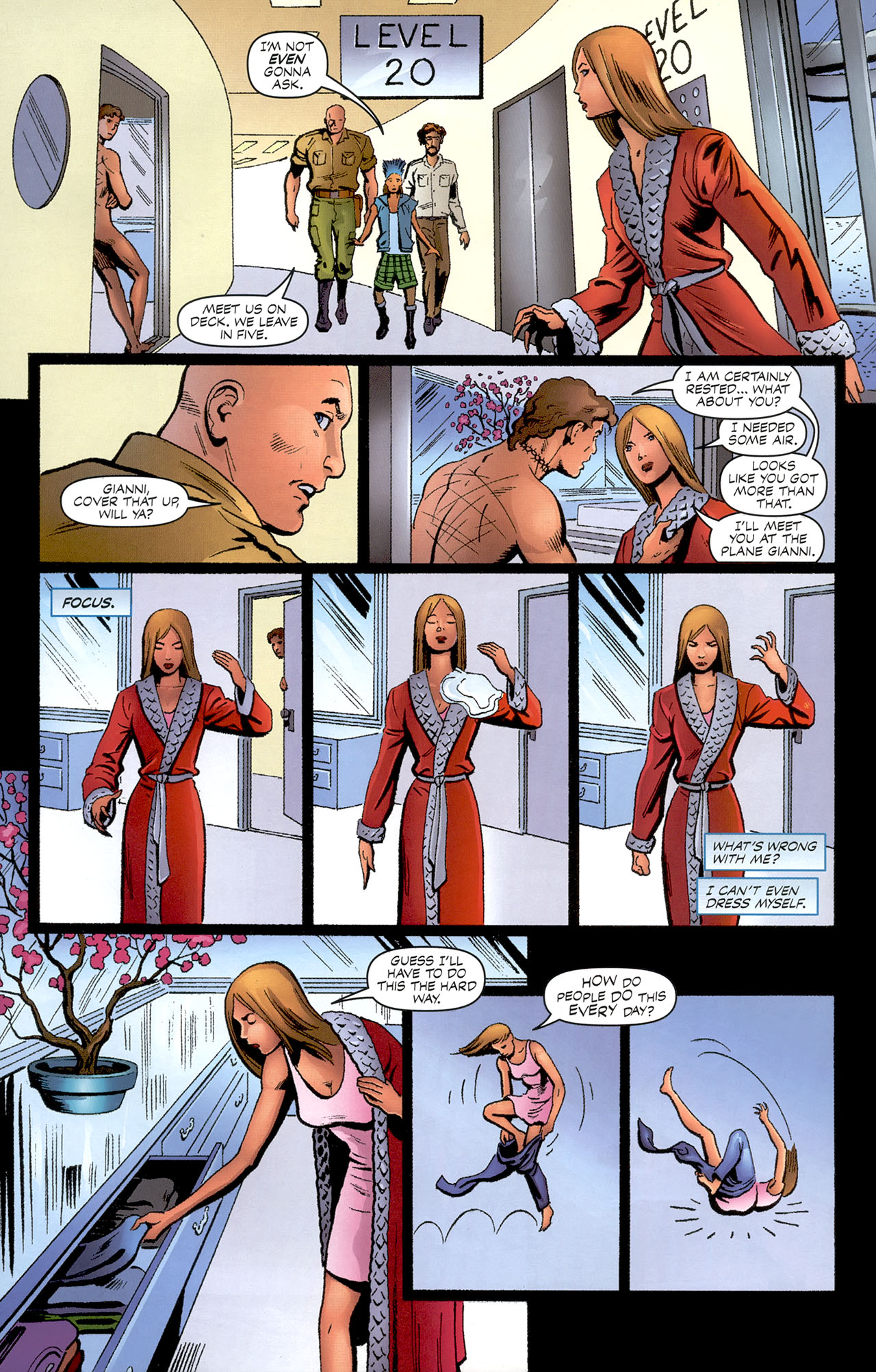 Read online Black Tide (2002) comic -  Issue #8 - 16