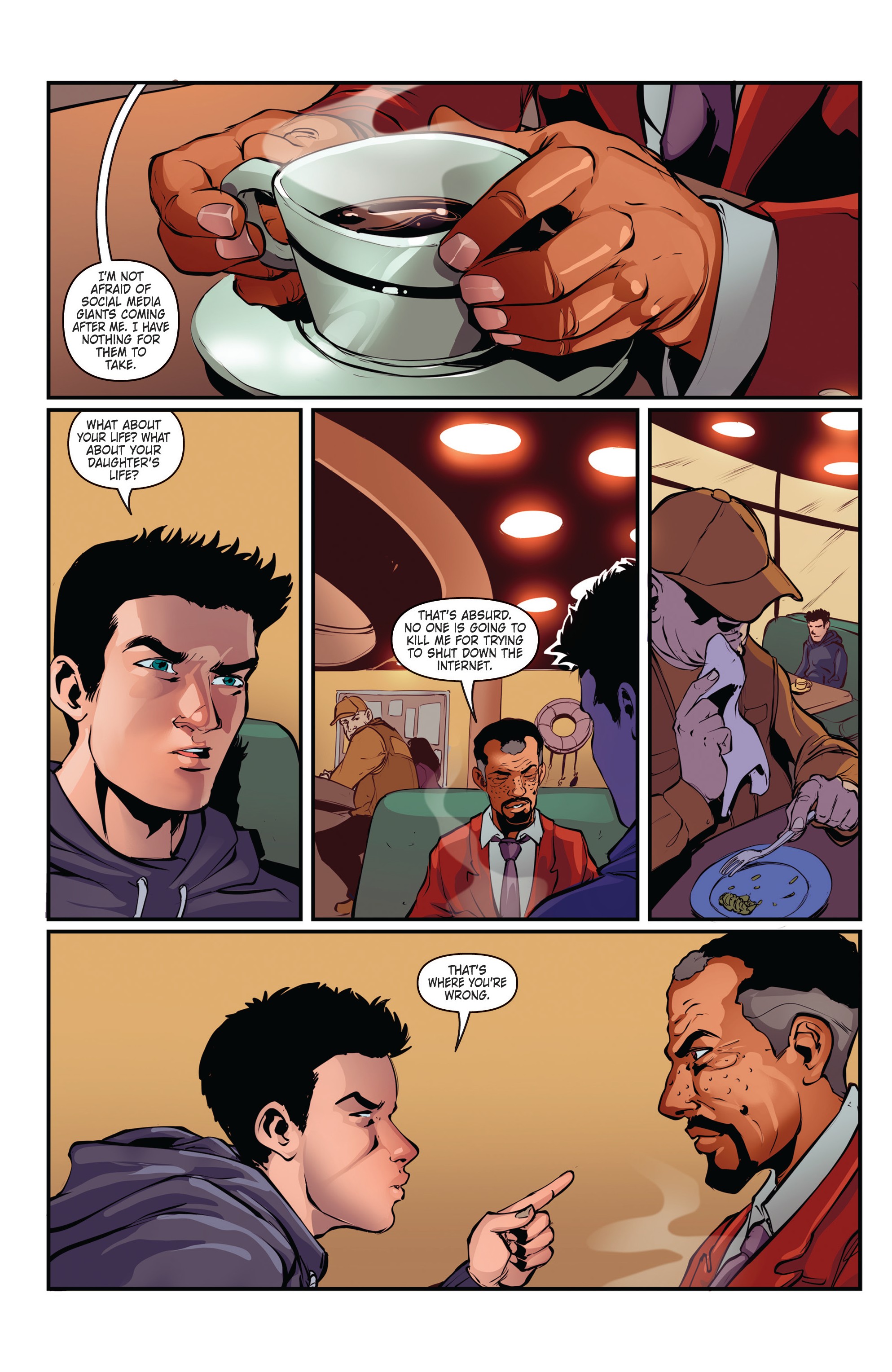 Read online Conspiracy comic -  Issue #4 - 9