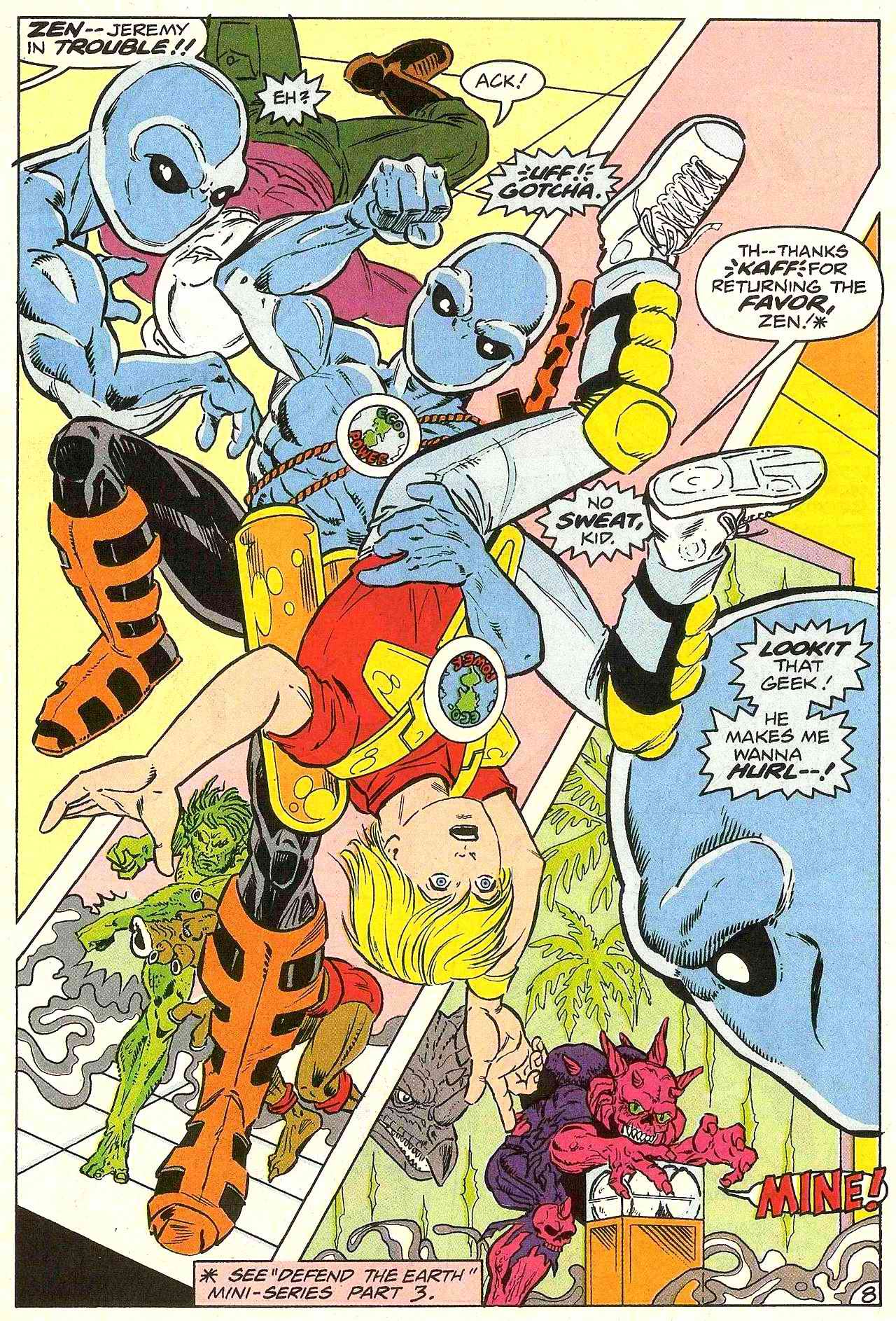 Read online Zen Intergalactic Ninja (1992) comic -  Issue #3 - 13