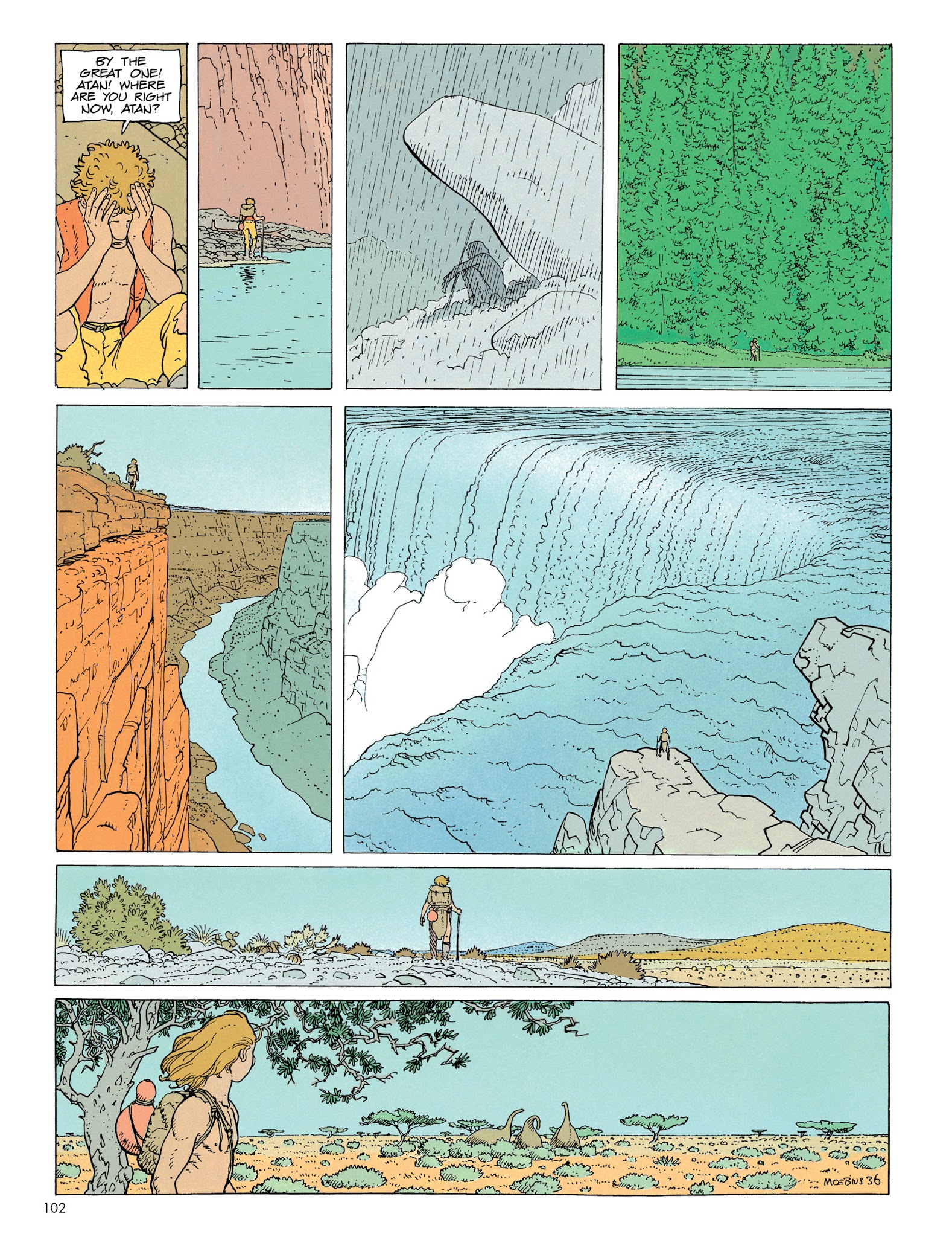 Read online Moebius Library comic -  Issue # TPB - 101