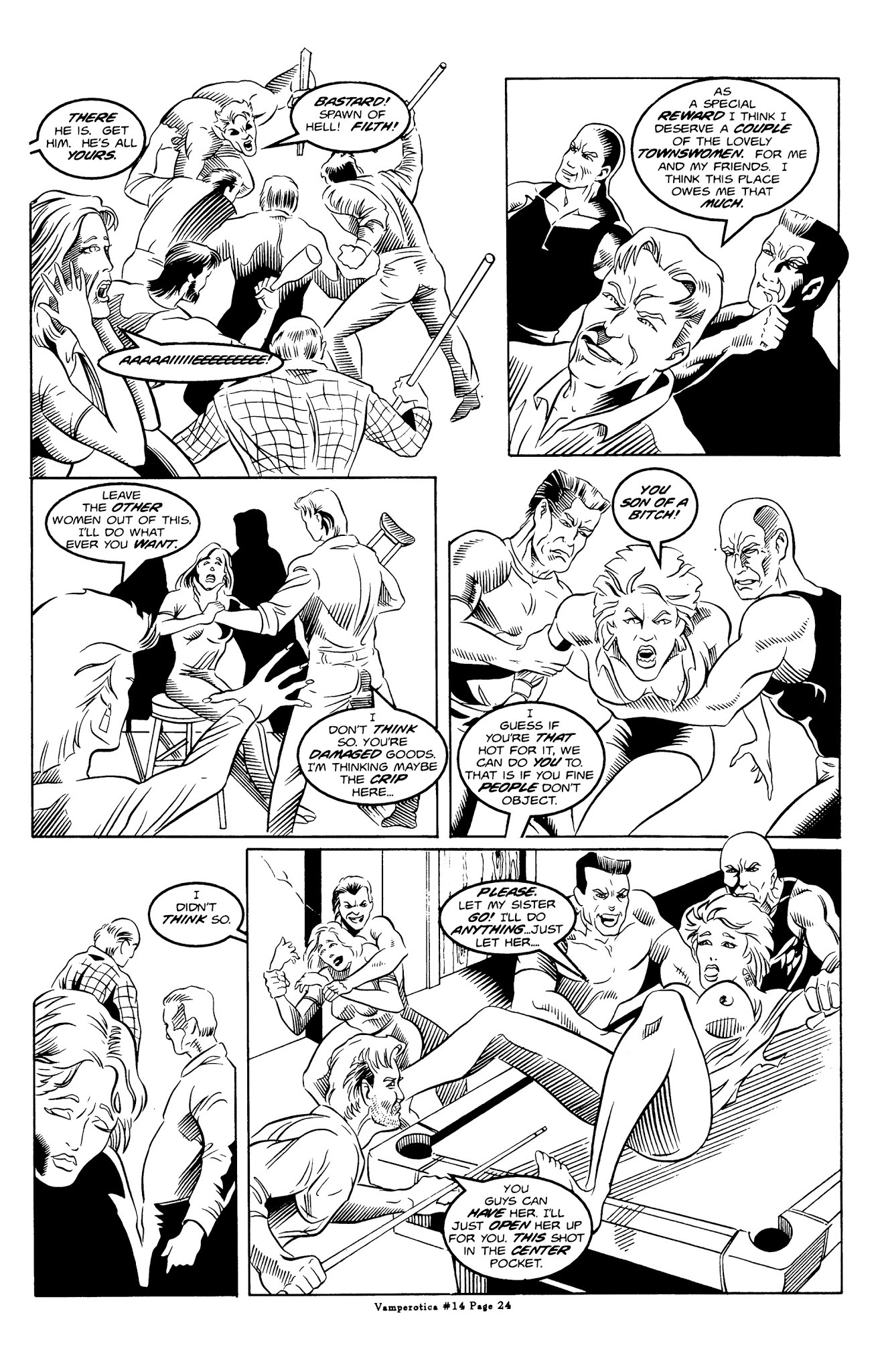 Read online Vamperotica comic -  Issue #14 - 26