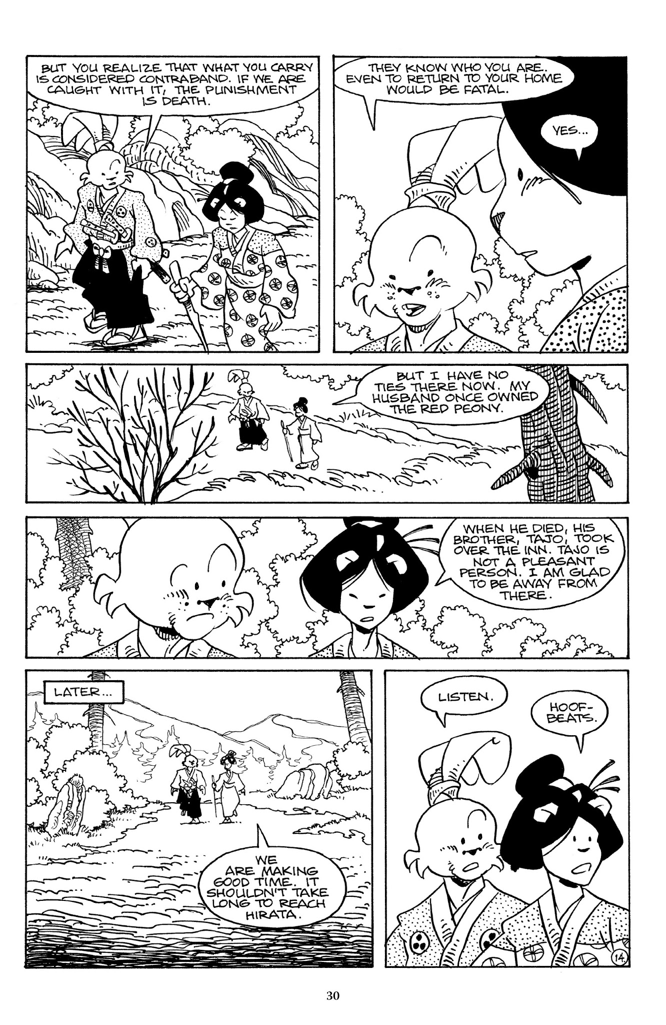 Read online The Usagi Yojimbo Saga comic -  Issue # TPB 5 - 27