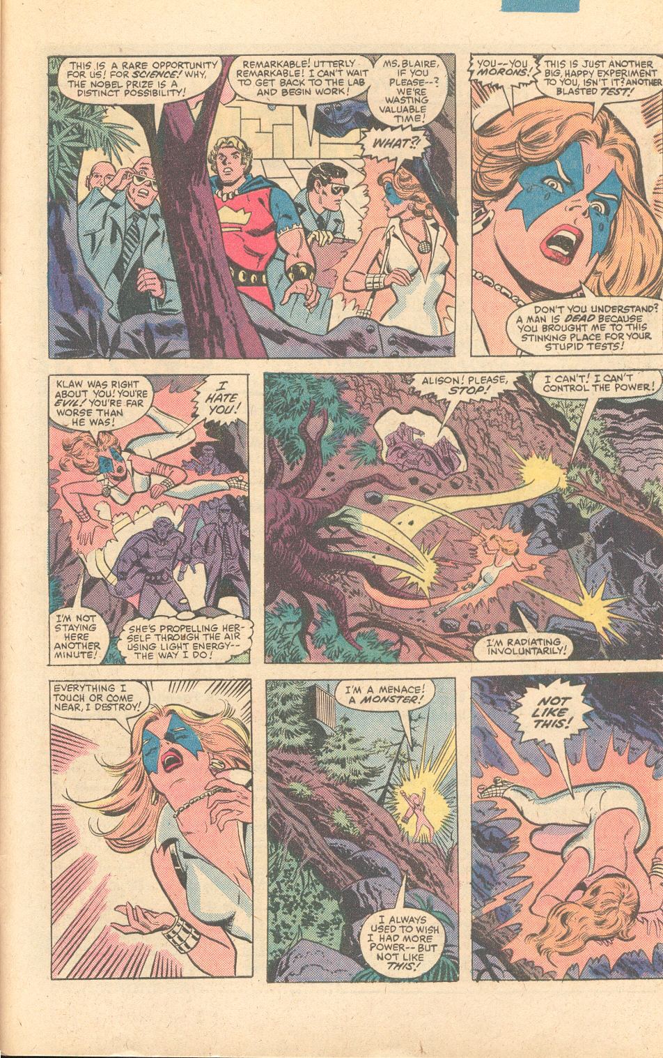 Read online Dazzler (1981) comic -  Issue #9 - 21