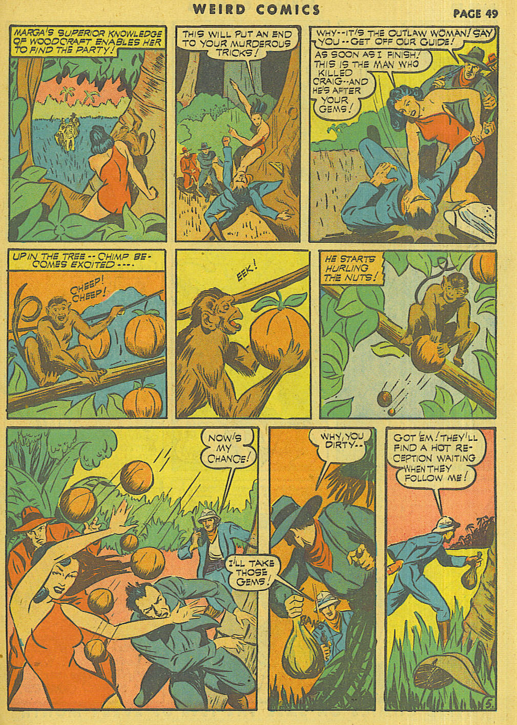 Read online Weird Comics comic -  Issue #17 - 48