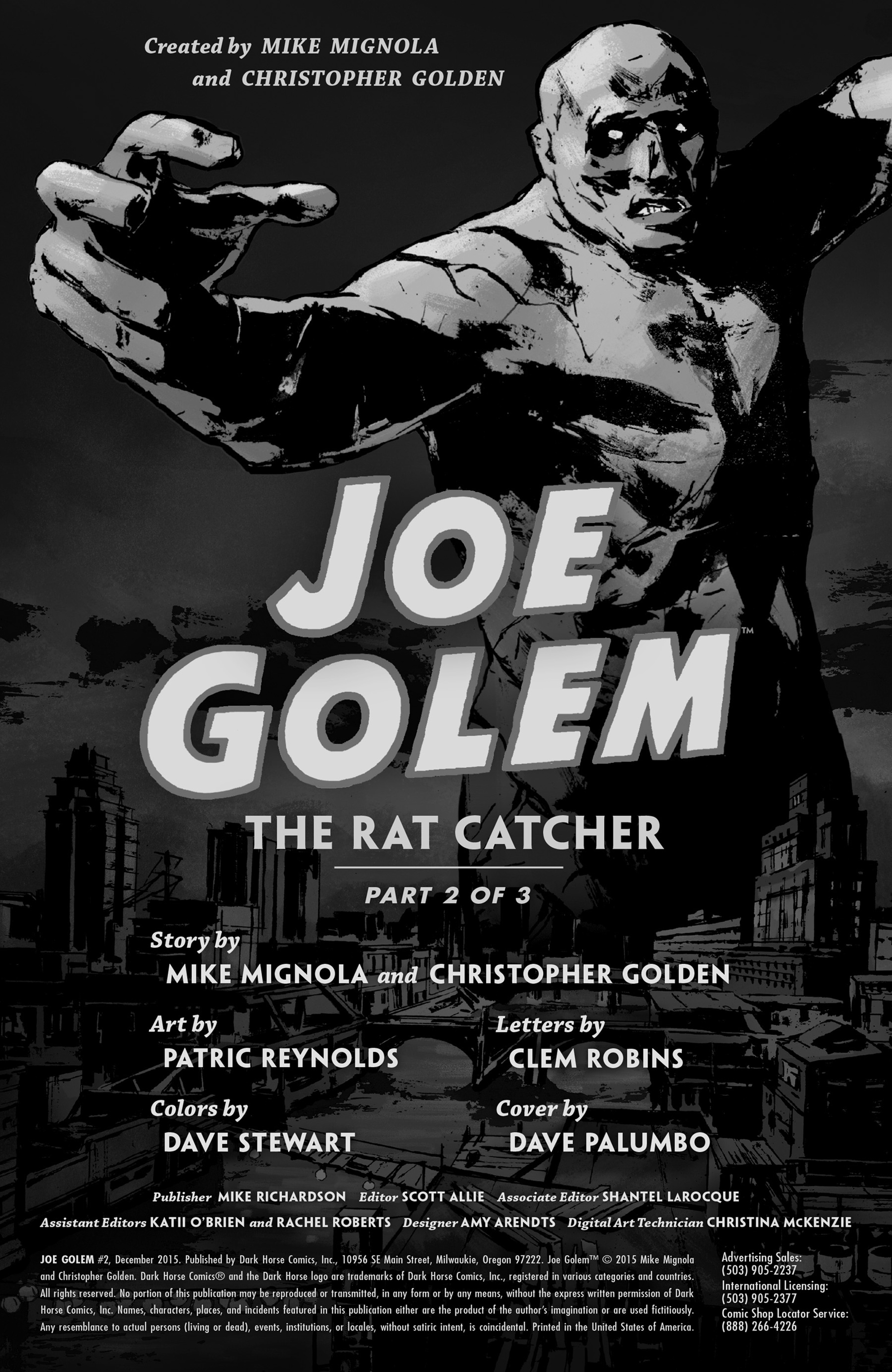 Read online Joe Golem comic -  Issue #2 - 2
