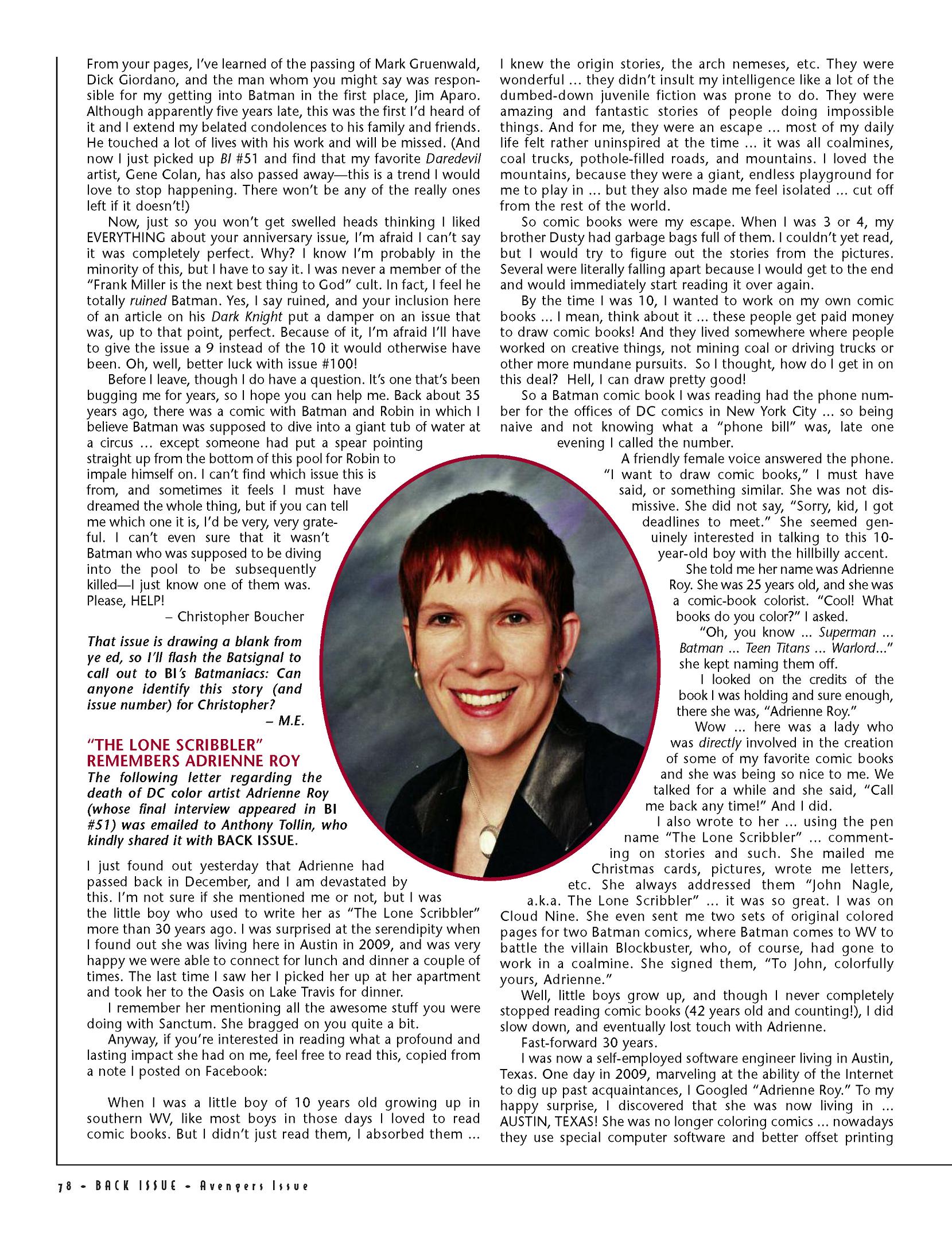 Read online Back Issue comic -  Issue #56 - 75