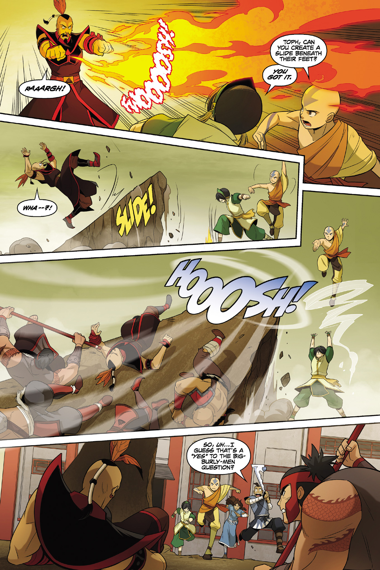 Read online Nickelodeon Avatar: The Last Airbender - The Rift comic -  Issue # Part 2 - 11