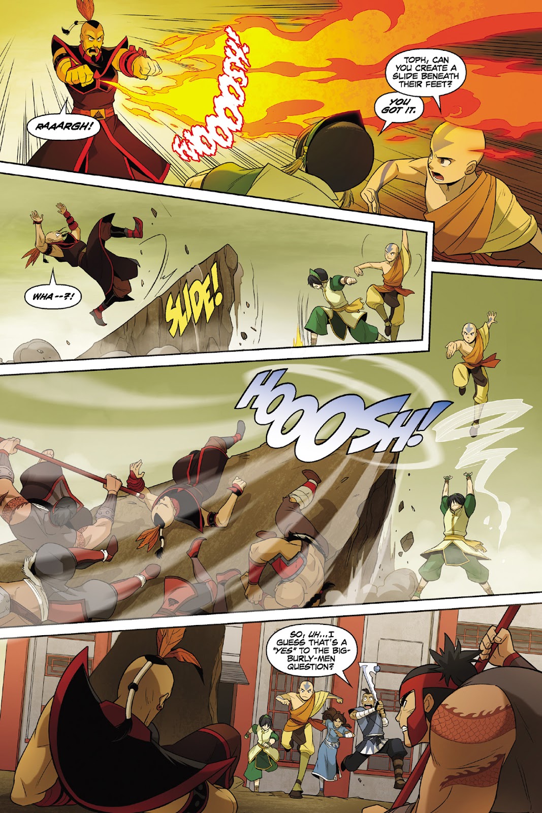 Nickelodeon Avatar: The Last Airbender - The Rift issue Part 2 - Page 11