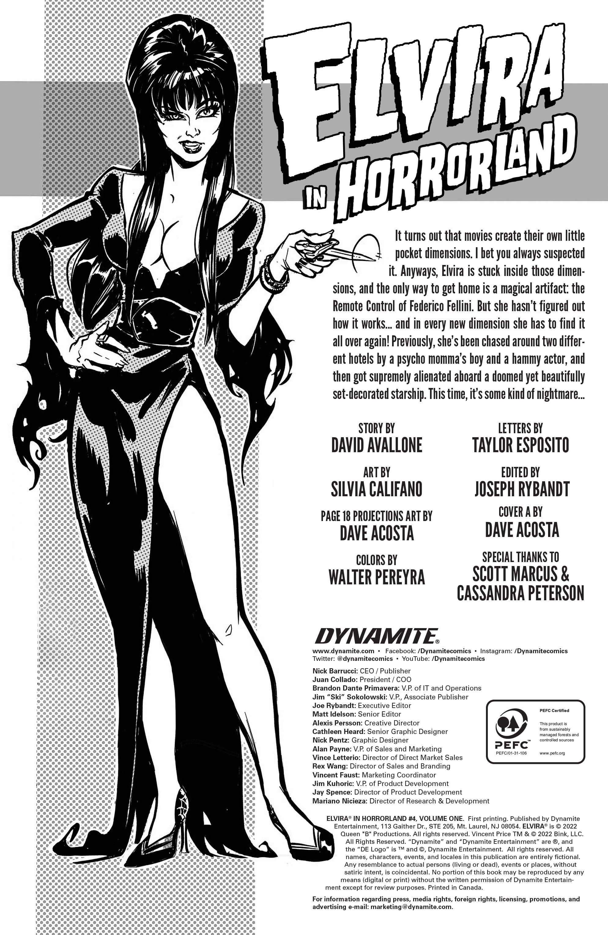 Read online Elvira in Horrorland comic -  Issue #4 - 5