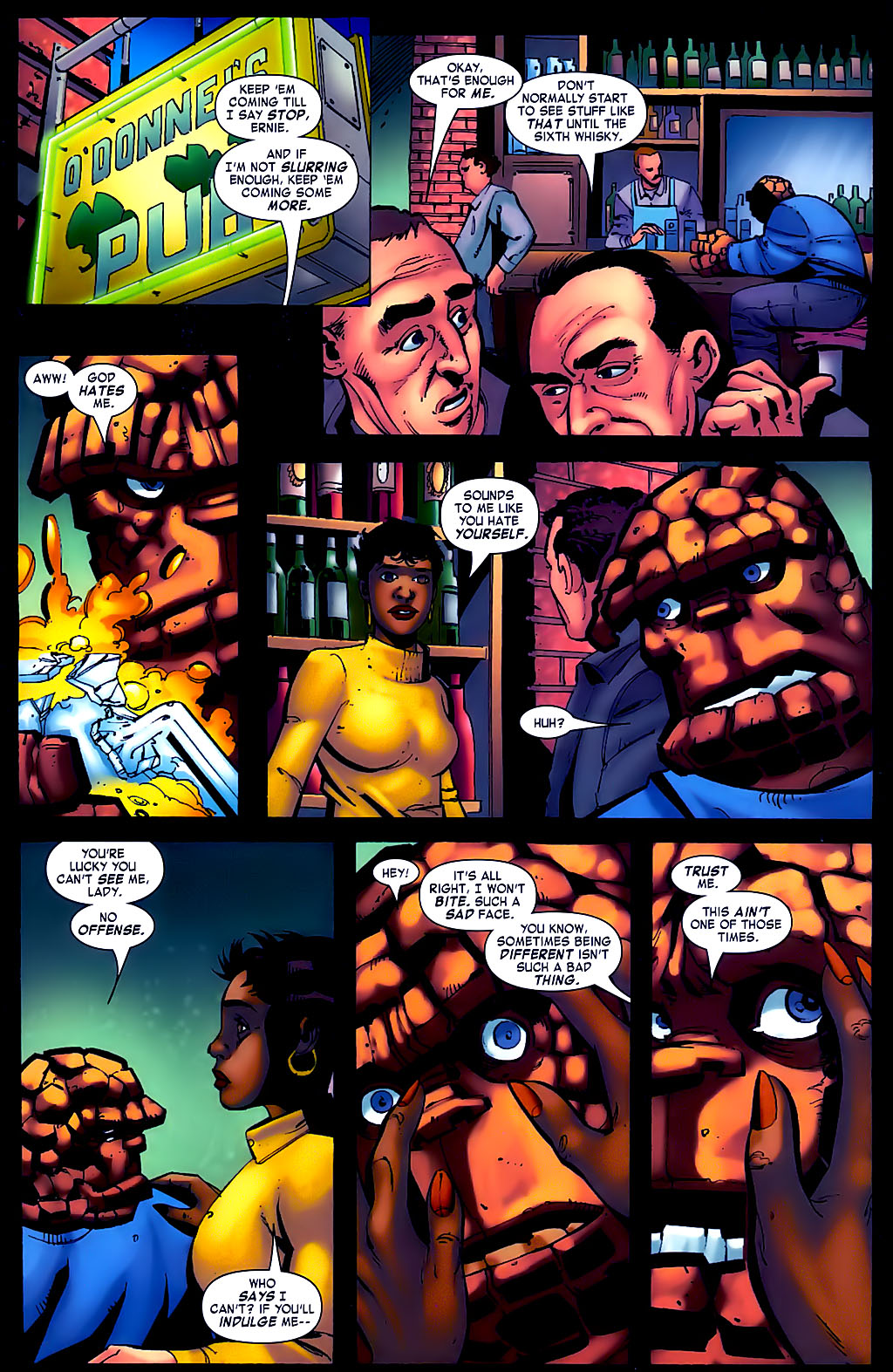 Read online Fantastic Four Movie adaptation comic -  Issue # Full - 37