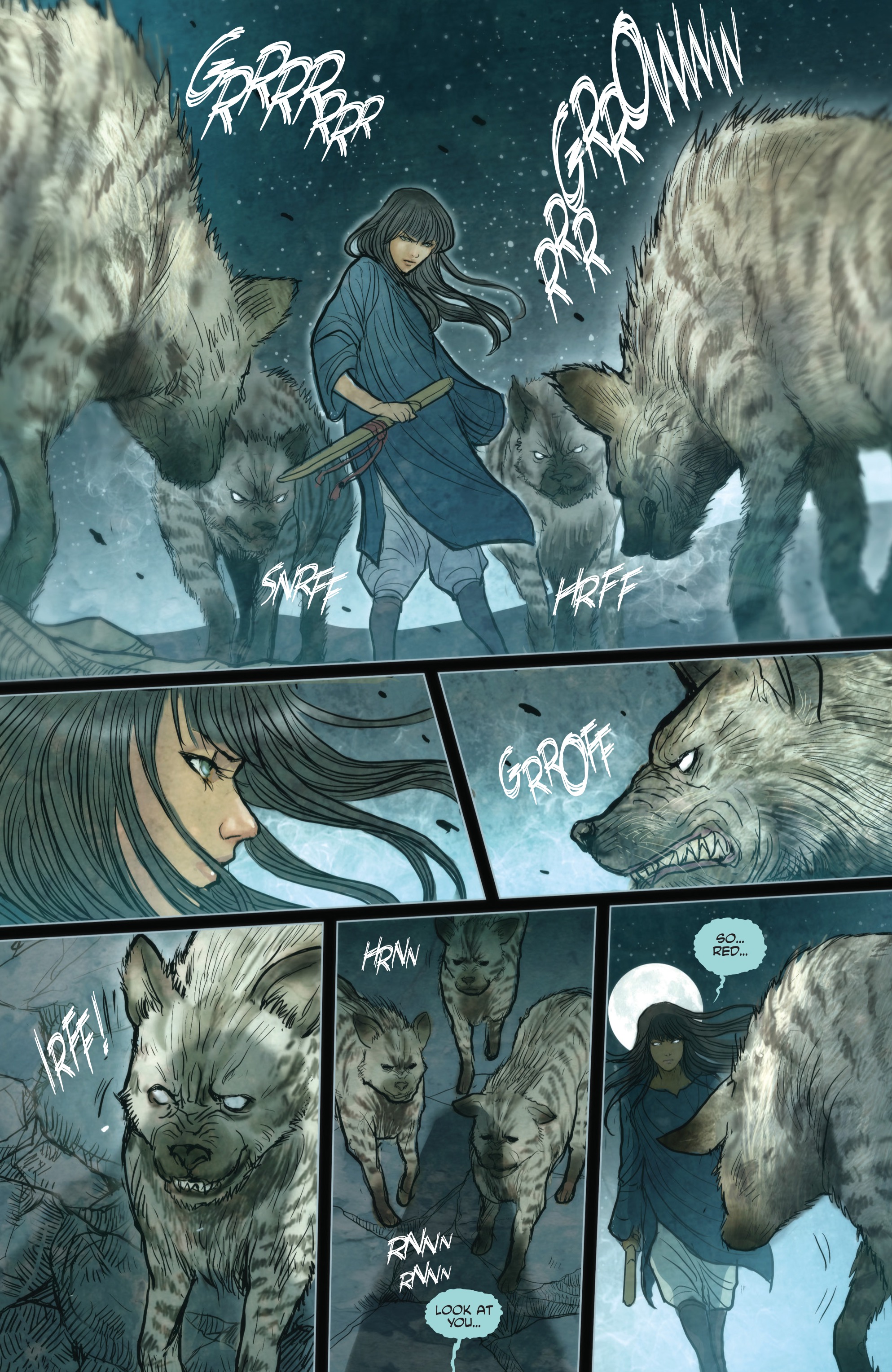 Read online Monstress comic -  Issue #1 - 21