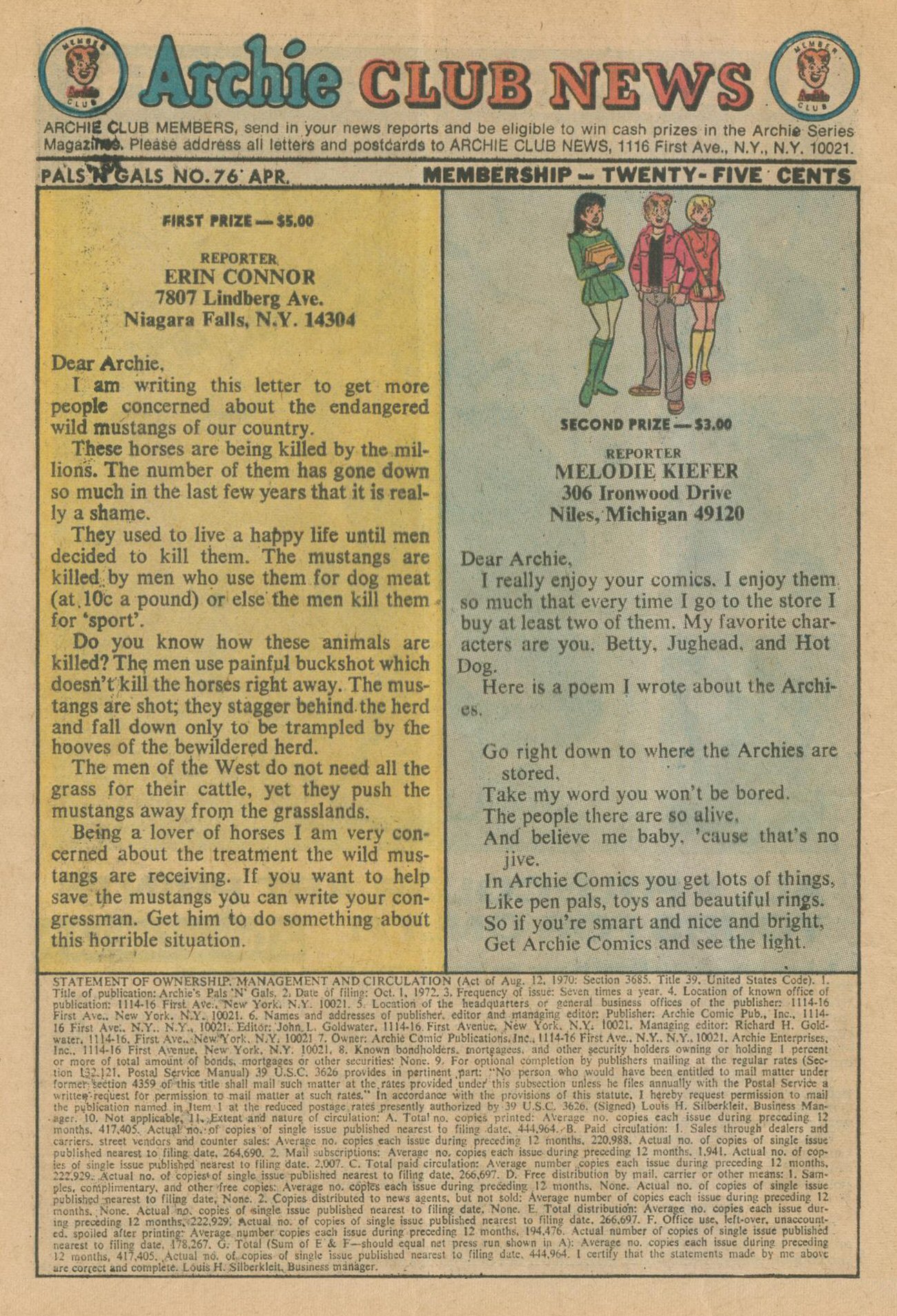 Read online Archie's Pals 'N' Gals (1952) comic -  Issue #76 - 24