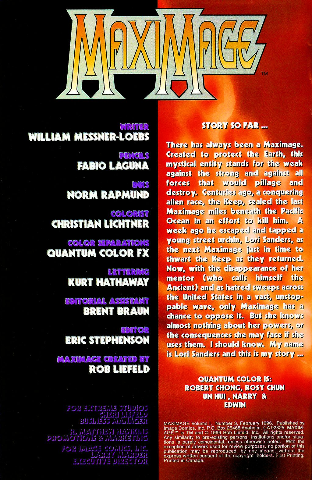 Read online MaxiMage comic -  Issue #3 - 2