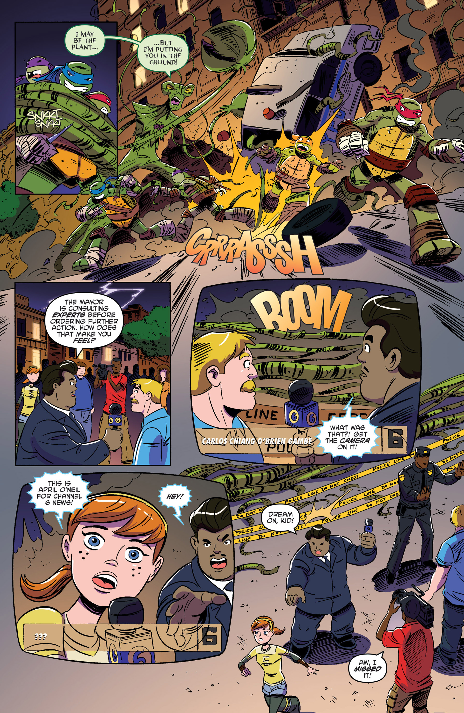 Read online Teenage Mutant Ninja Turtles New Animated Adventures comic -  Issue #2 - 10