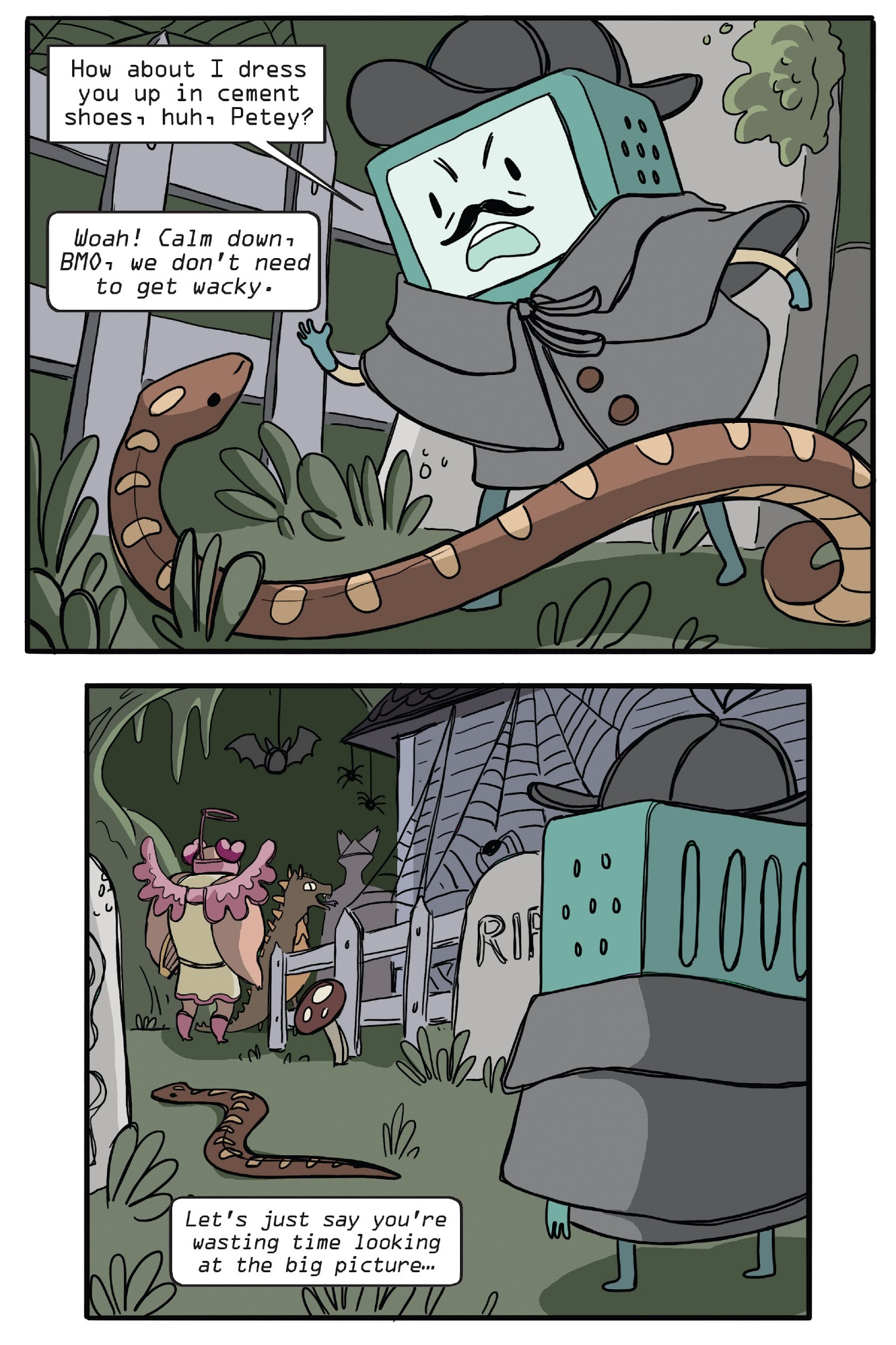Read online Adventure Time: Masked Mayhem comic -  Issue # TPB - 75