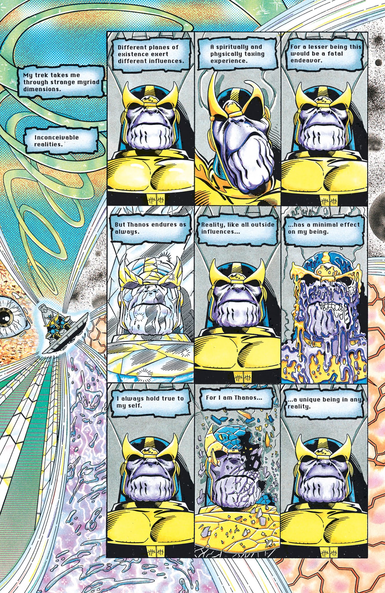 Read online Silver Surfer (1987) comic -  Issue # _TPB Silver Surfer - Rebirth of Thanos (Part 2) - 18