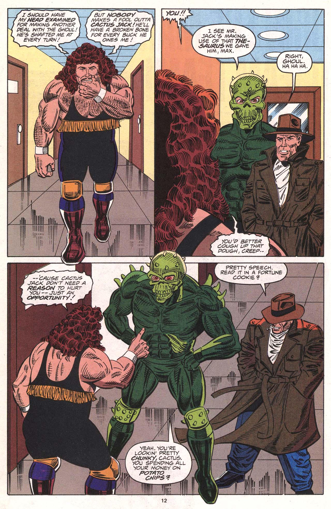 Read online WCW World Championship Wrestling comic -  Issue #10 - 13