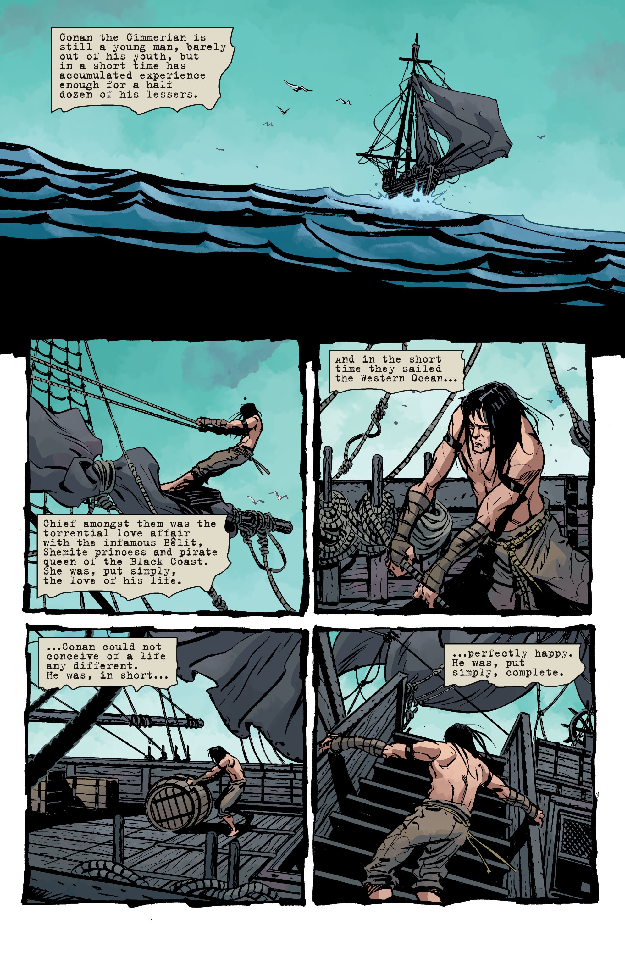 Read online Conan Chronicles Epic Collection comic -  Issue # TPB The Song of Belit (Part 5) - 4