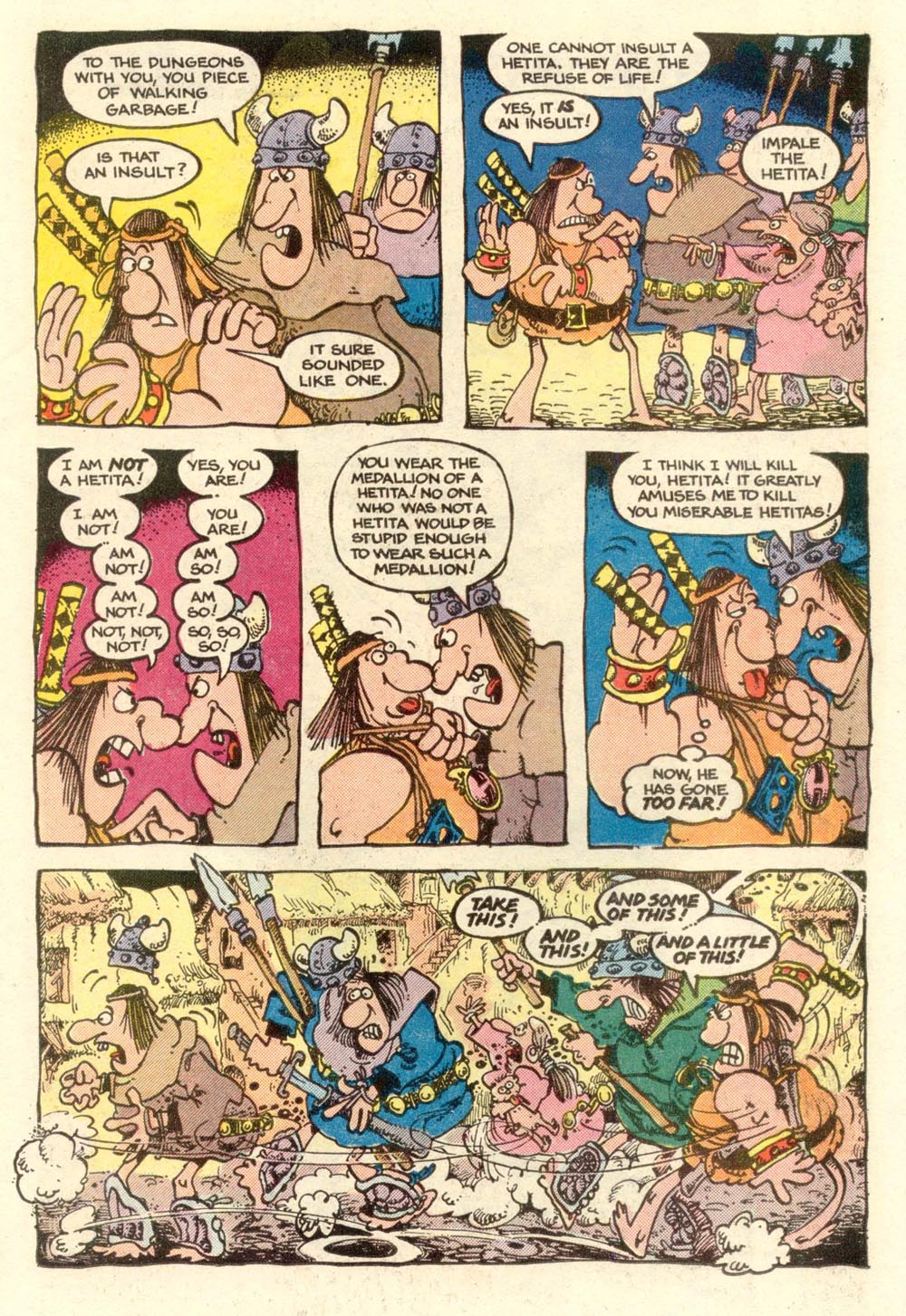 Read online Sergio Aragonés Groo the Wanderer comic -  Issue #3 - 7