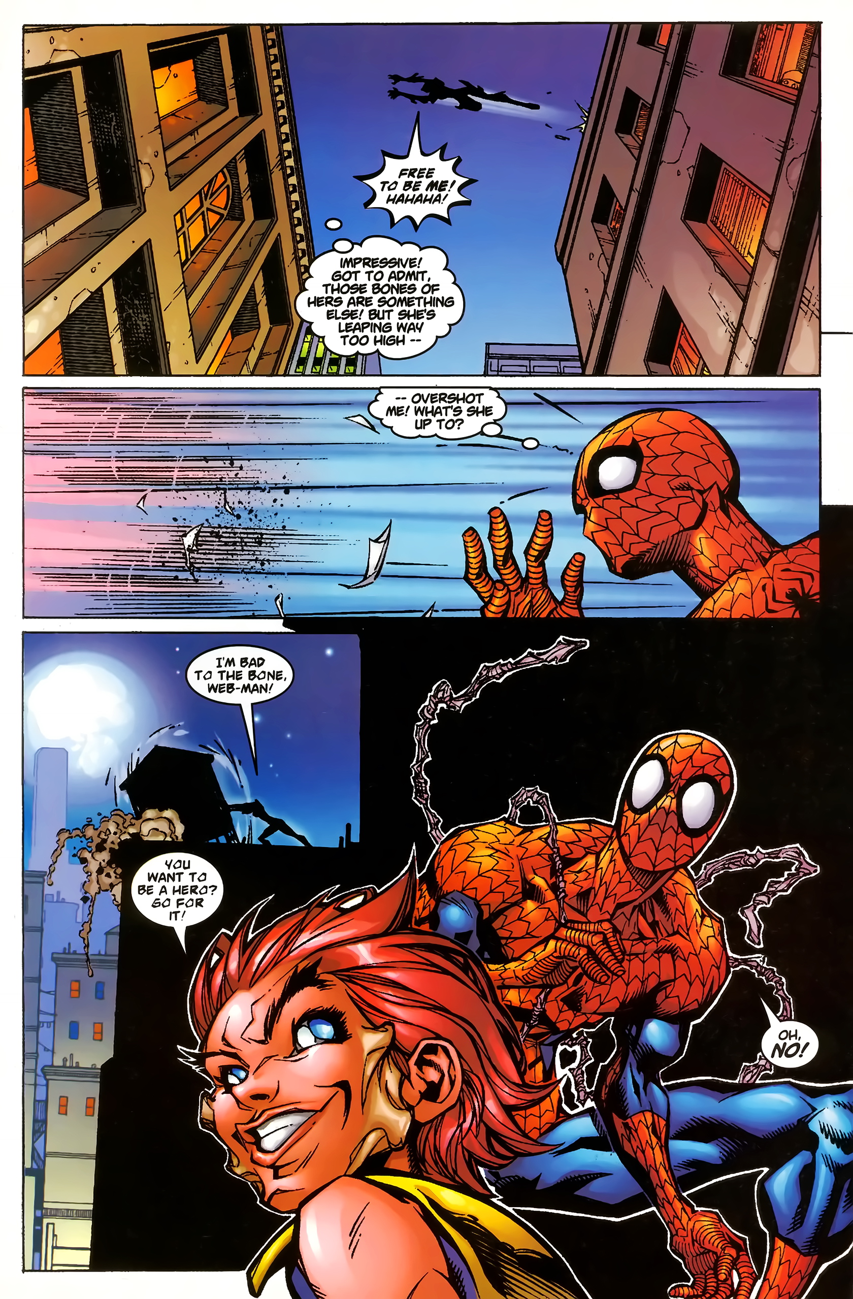 Read online Spidey/Marrow comic -  Issue # Full - 16