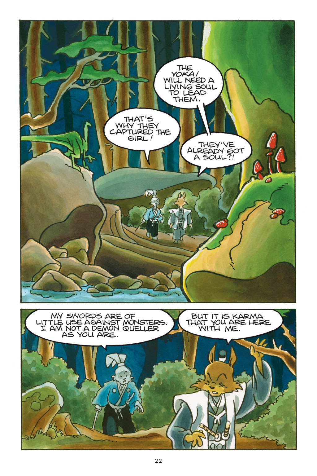 Read online Usagi Yojimbo: Yokai comic -  Issue # Full - 23