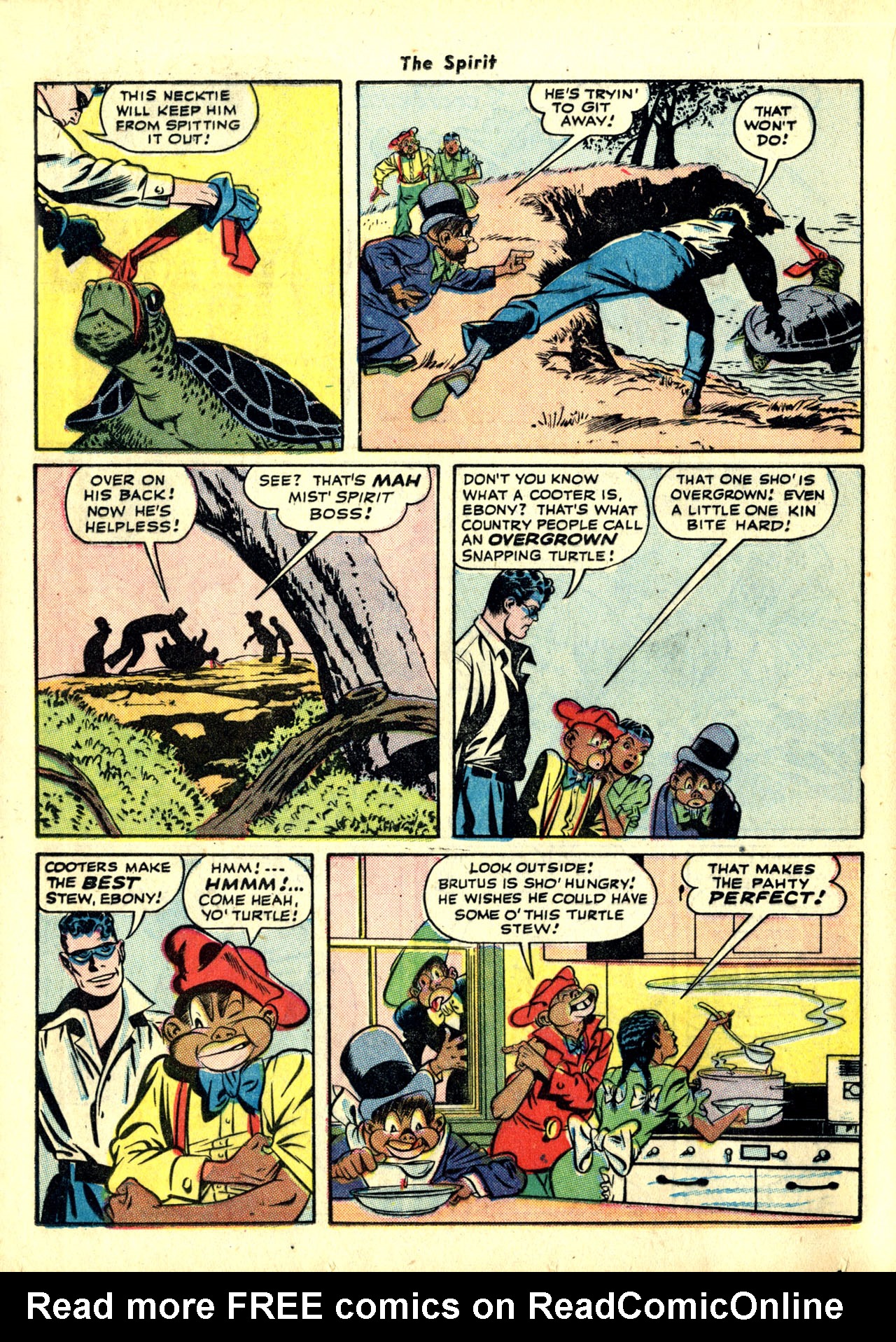 Read online The Spirit (1944) comic -  Issue #7 - 18