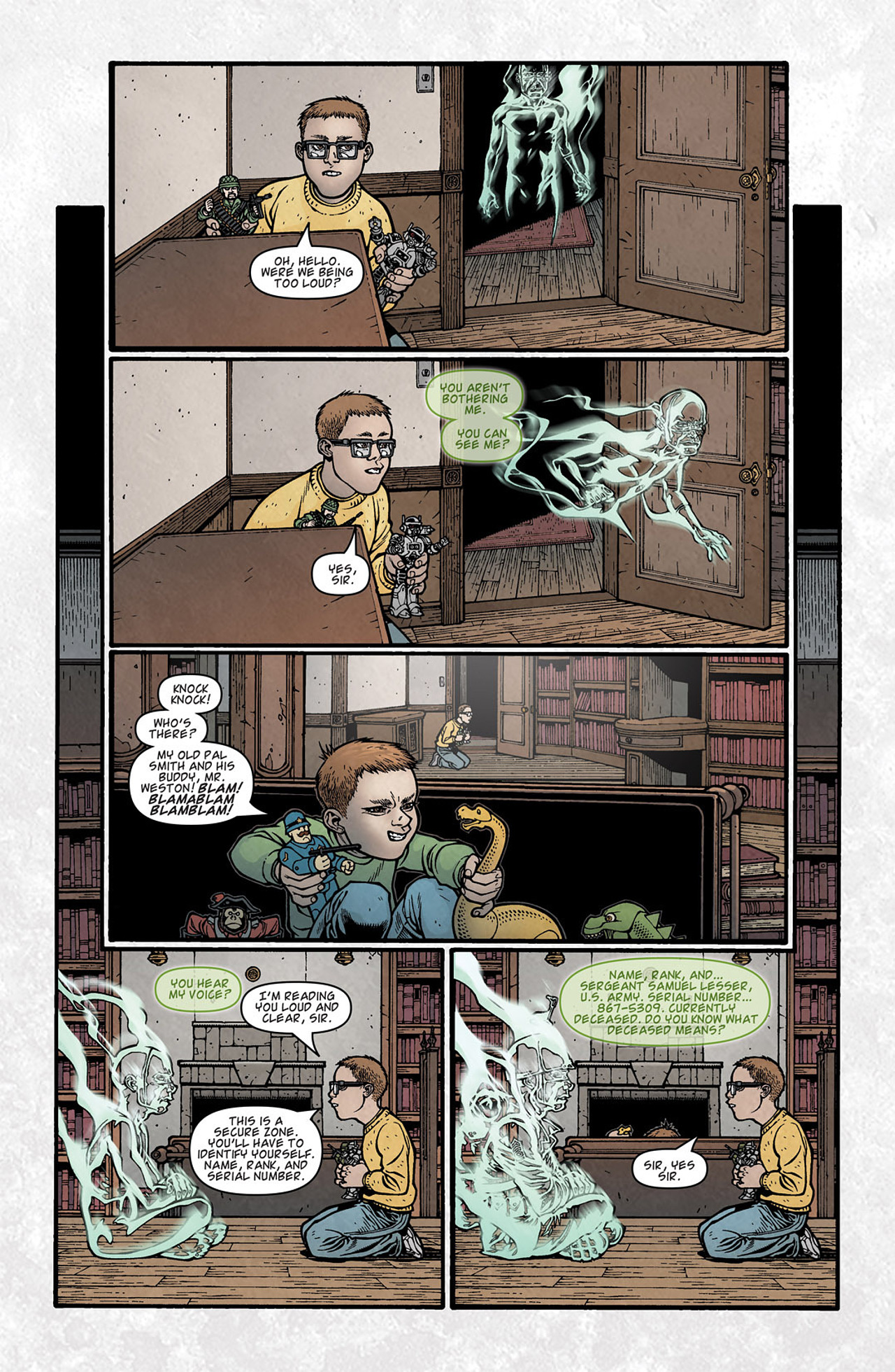 Read online Locke & Key: Keys to the Kingdom comic -  Issue #4 - 7