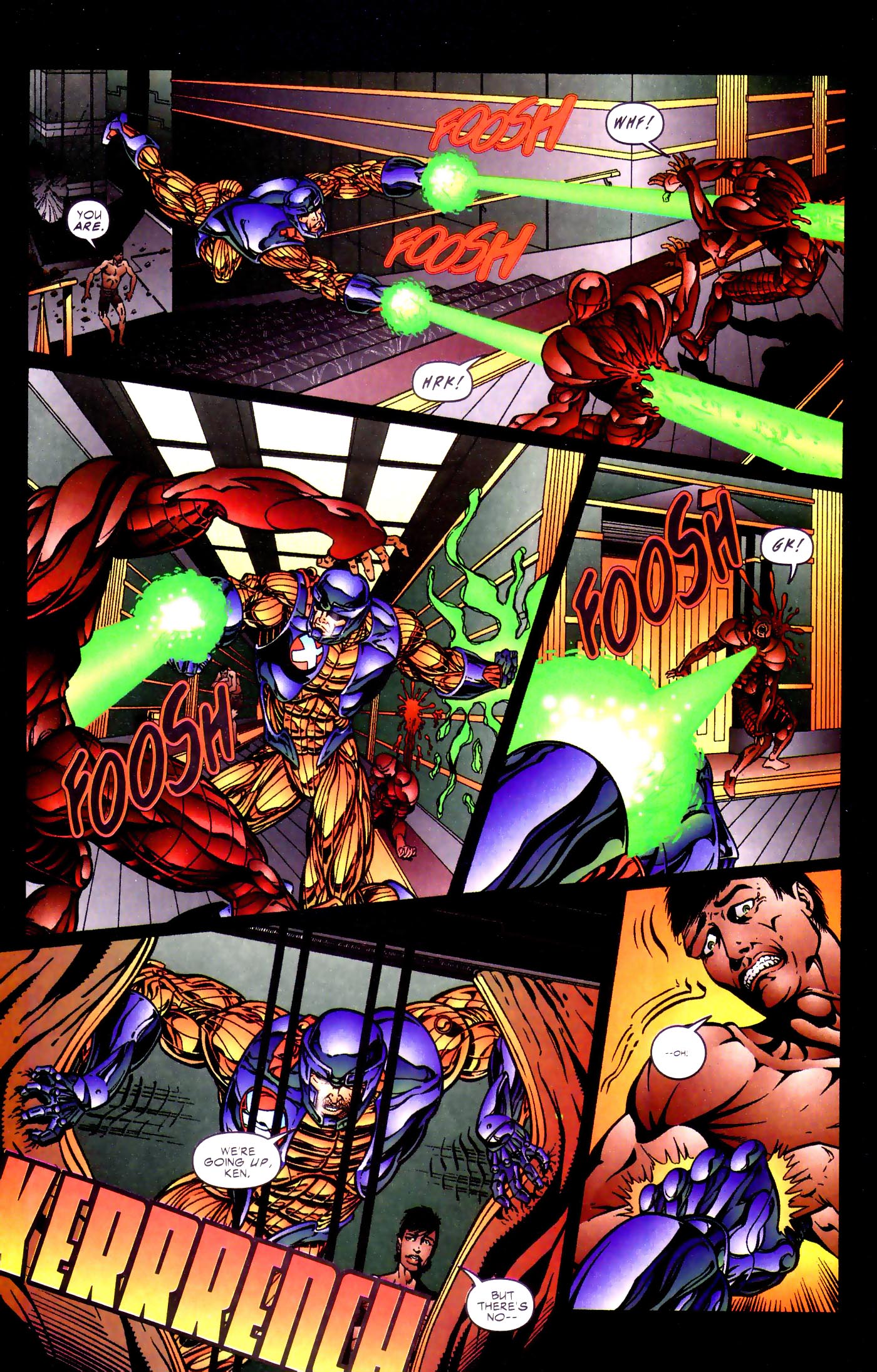Read online X-O Manowar (1992) comic -  Issue #46 - 21