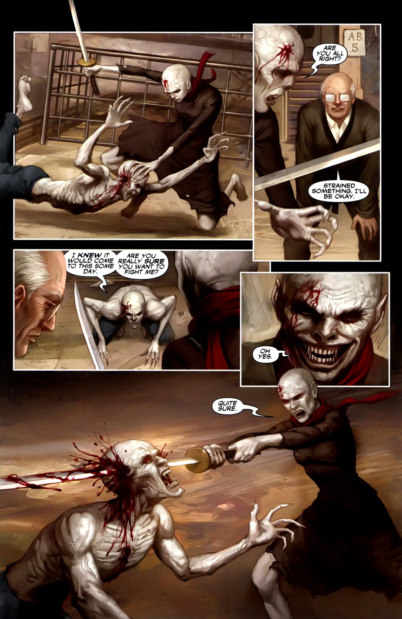Read online FVZA: Federal Vampire and Zombie Agency comic -  Issue #3 - 34