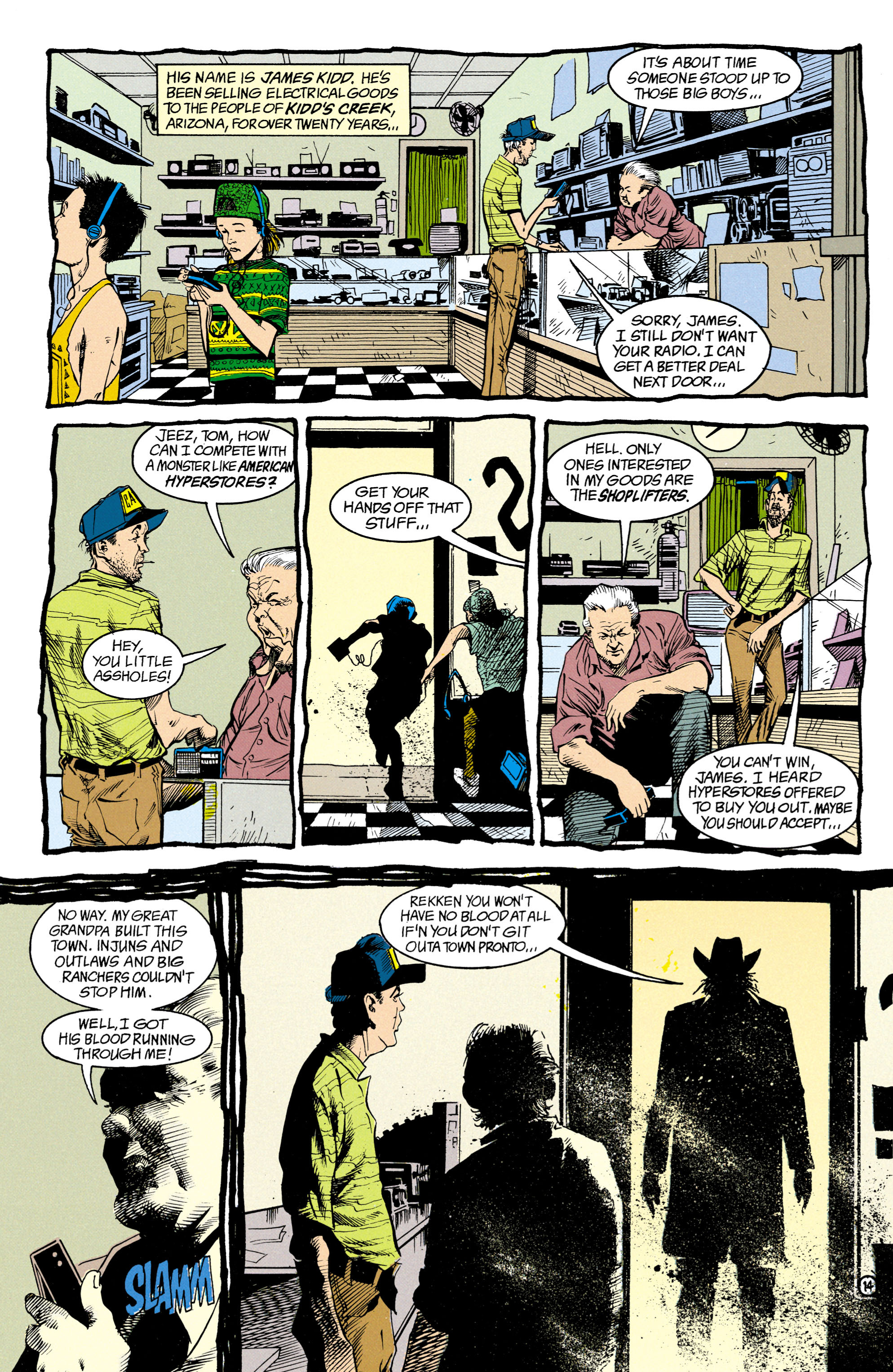 Read online Shade, the Changing Man comic -  Issue #15 - 10