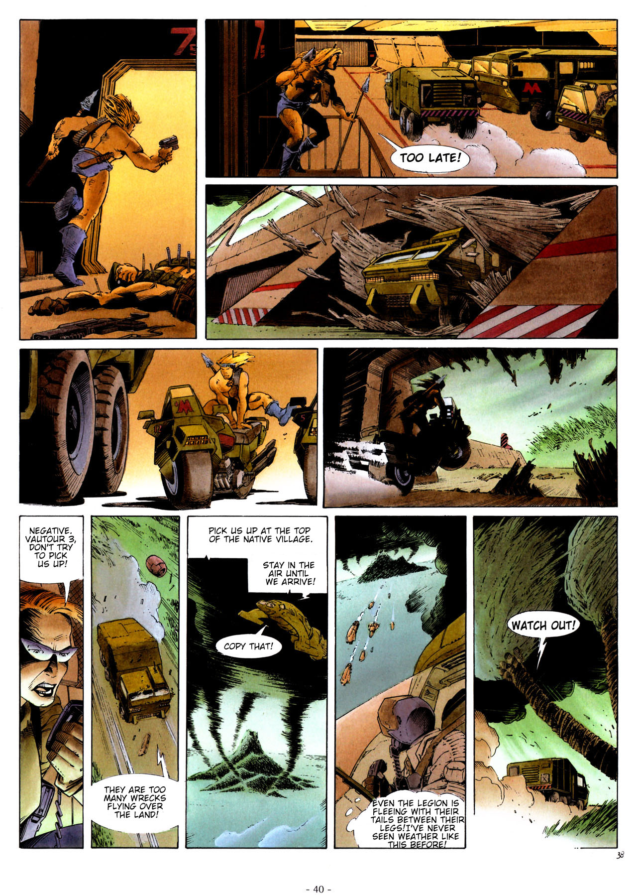 Read online Aquablue comic -  Issue #5 - 41