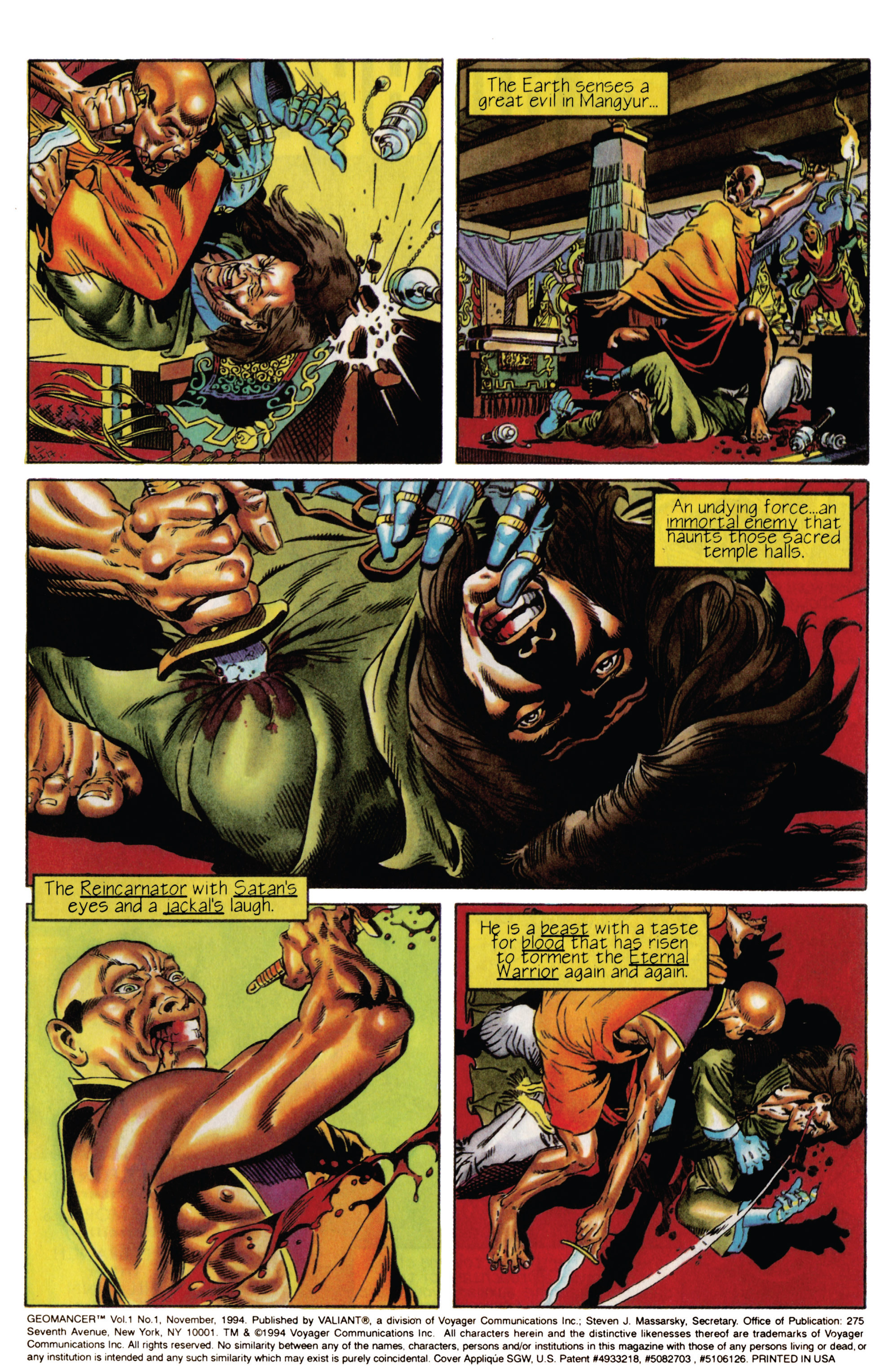 Read online Geomancer comic -  Issue #1 - 4