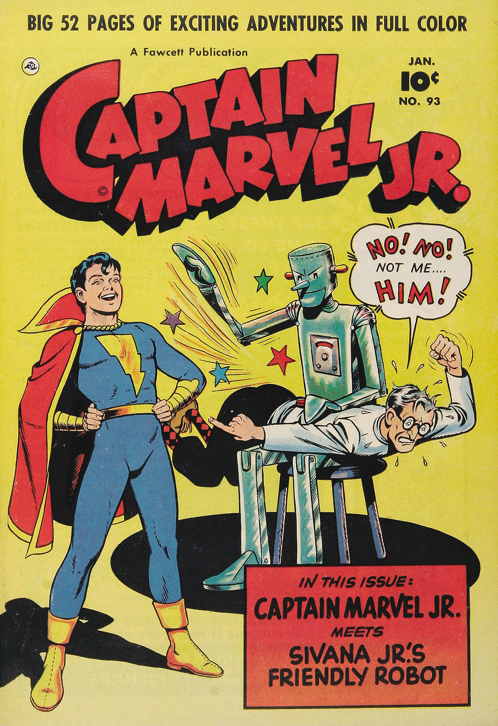 Read online Captain Marvel, Jr. comic -  Issue #93 - 1