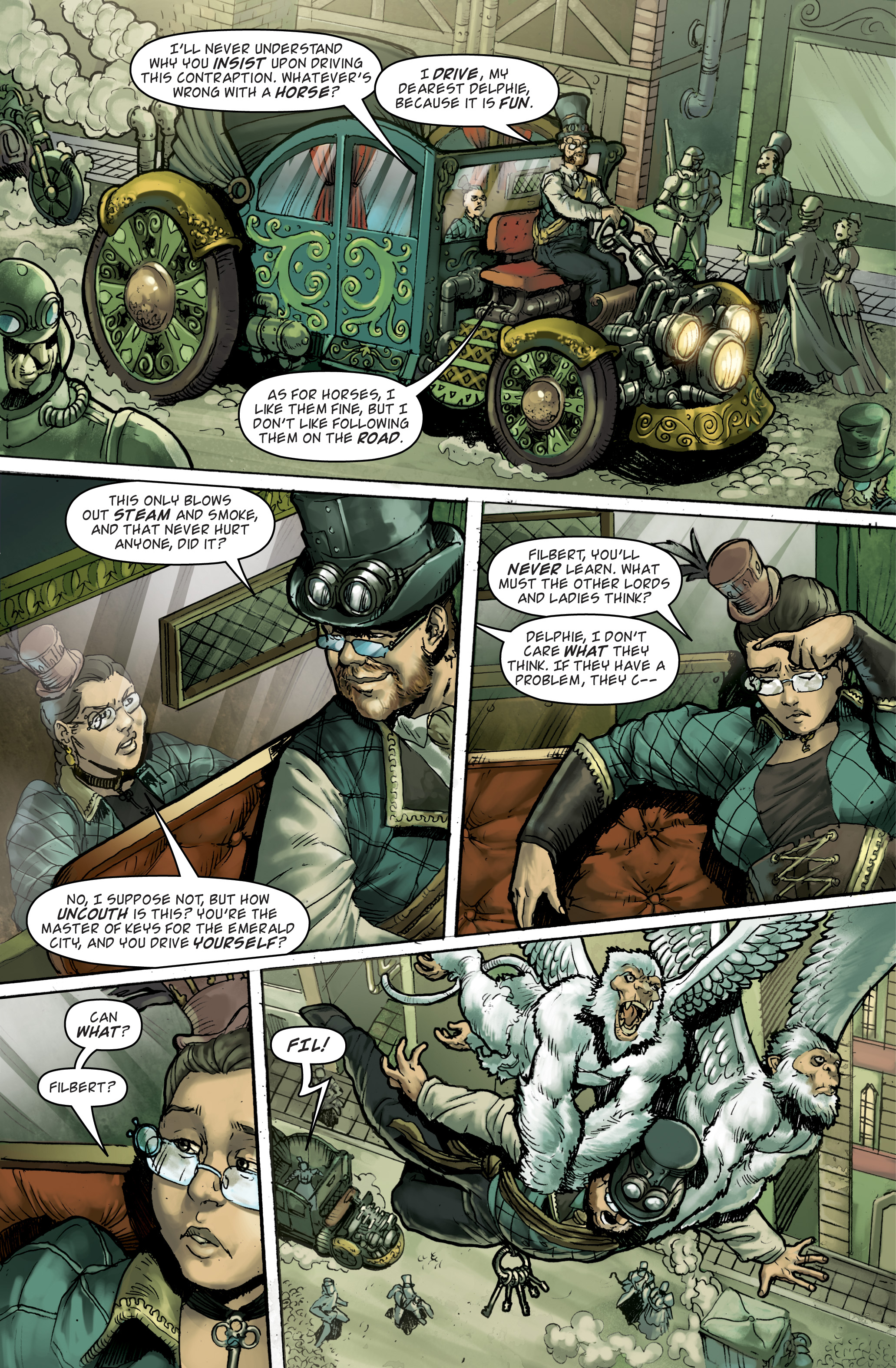 Read online The Steam Engines of Oz comic -  Issue # TPB - 107