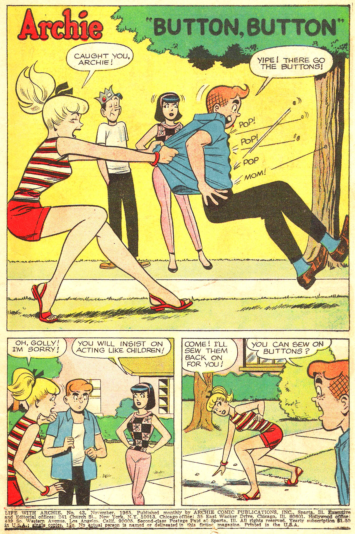 Read online Life With Archie (1958) comic -  Issue #43 - 3